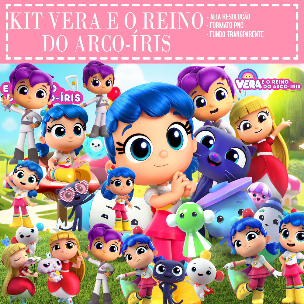 KIT DIGITAL VERA E O REINO DO ARCO ÍRIS