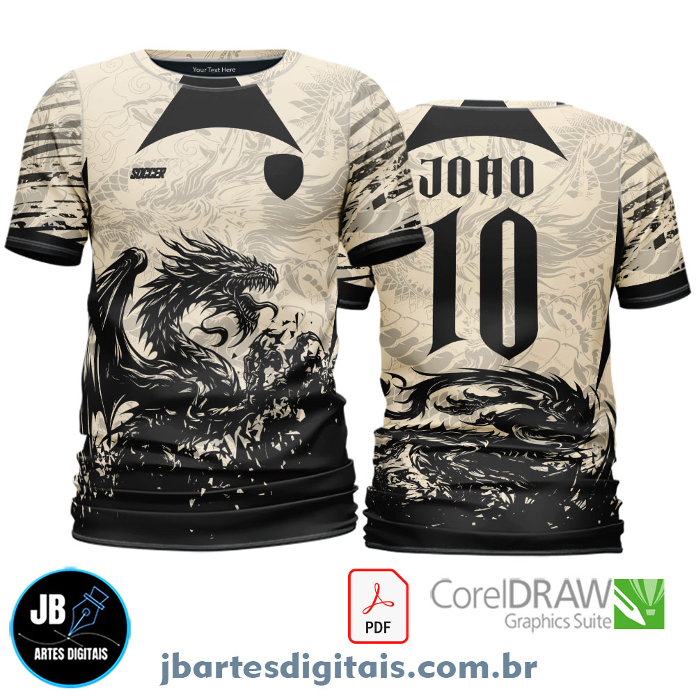 Arte camiseta Interclasse Sublimação Total (DRAGAO)