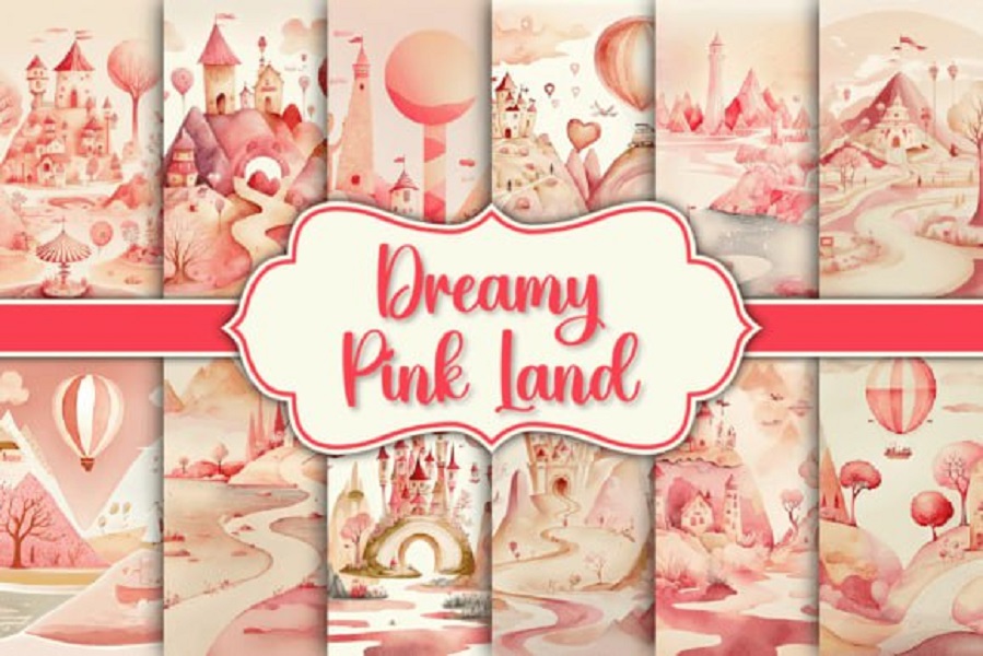 KIT DIGITAL PINK LAND