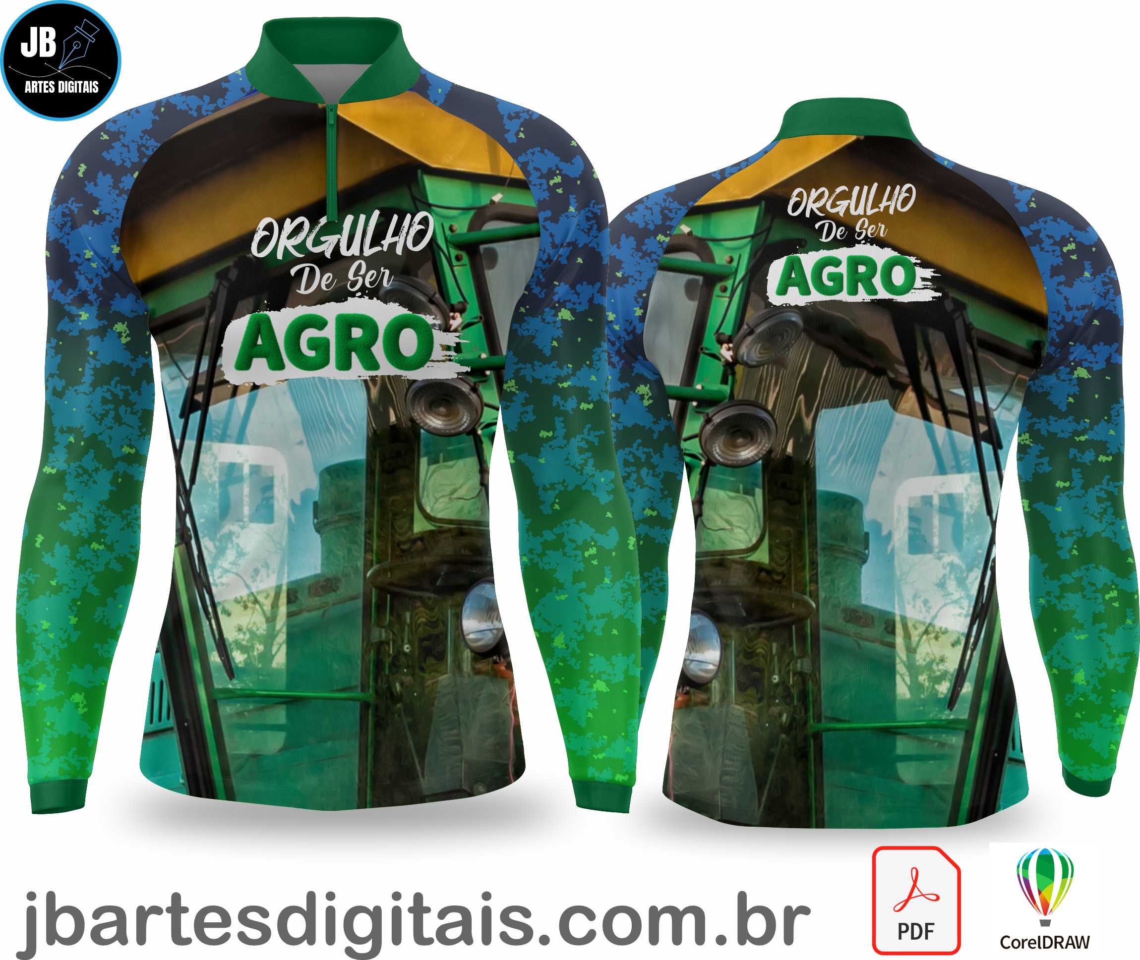 Arte camiseta AGRO - AGRO - CAMISA 003