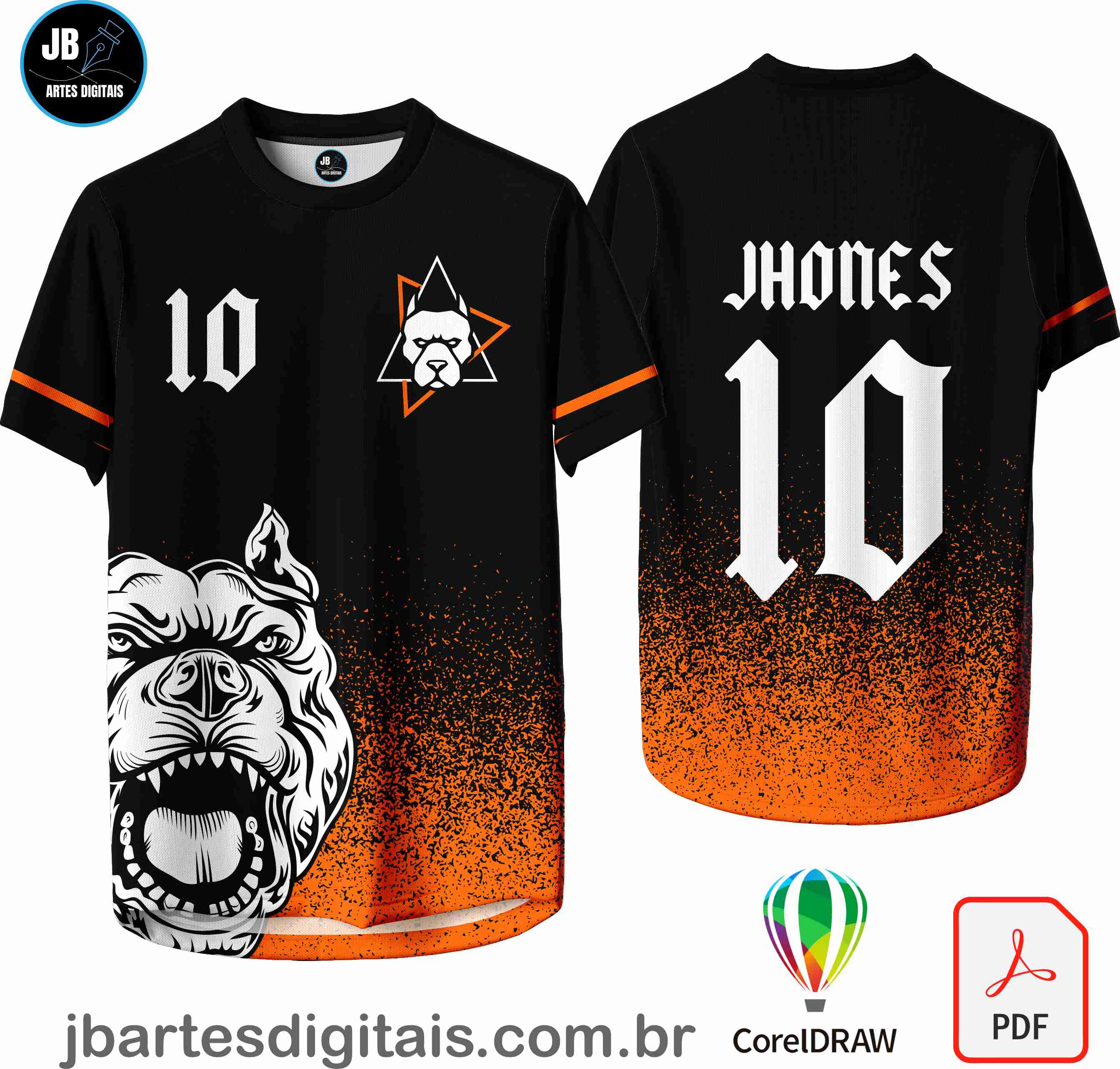 Arte camiseta Interclasse Sublimação Total (INTERCLASSE CAO (1))