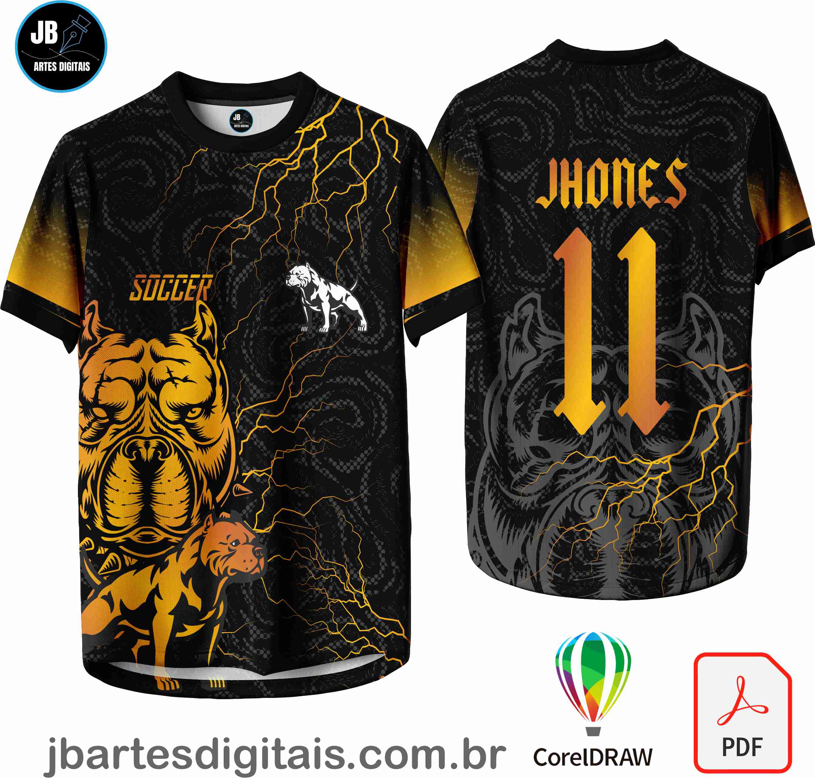 Arte camiseta Interclasse Sublimação Total (INTERCLASSE CAO (5))