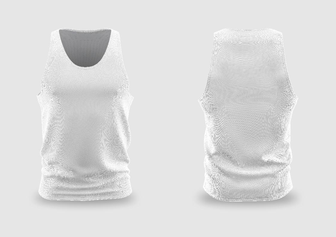 MOCKUP EDITÁVEL FORMATO COREL DRAW (FRENTE E VERSO- Regata)