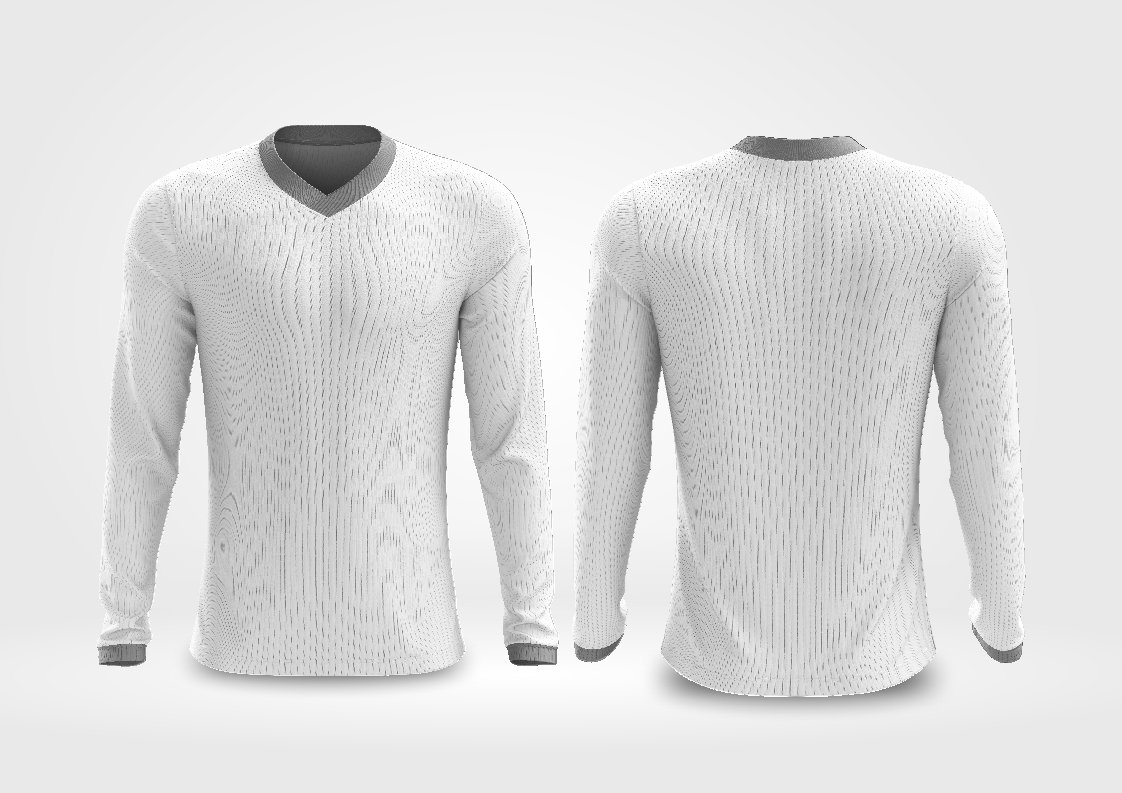 MOCKUP EDITÁVEL FORMATO COREL DRAW (FRENTE E VERSO- Camisa Masculina Manga Longa V)