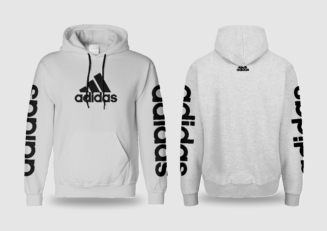 MOCKUP EDITÁVEL FORMATO COREL DRAW (FRENTE E VERSO - Moletom com Capuz)