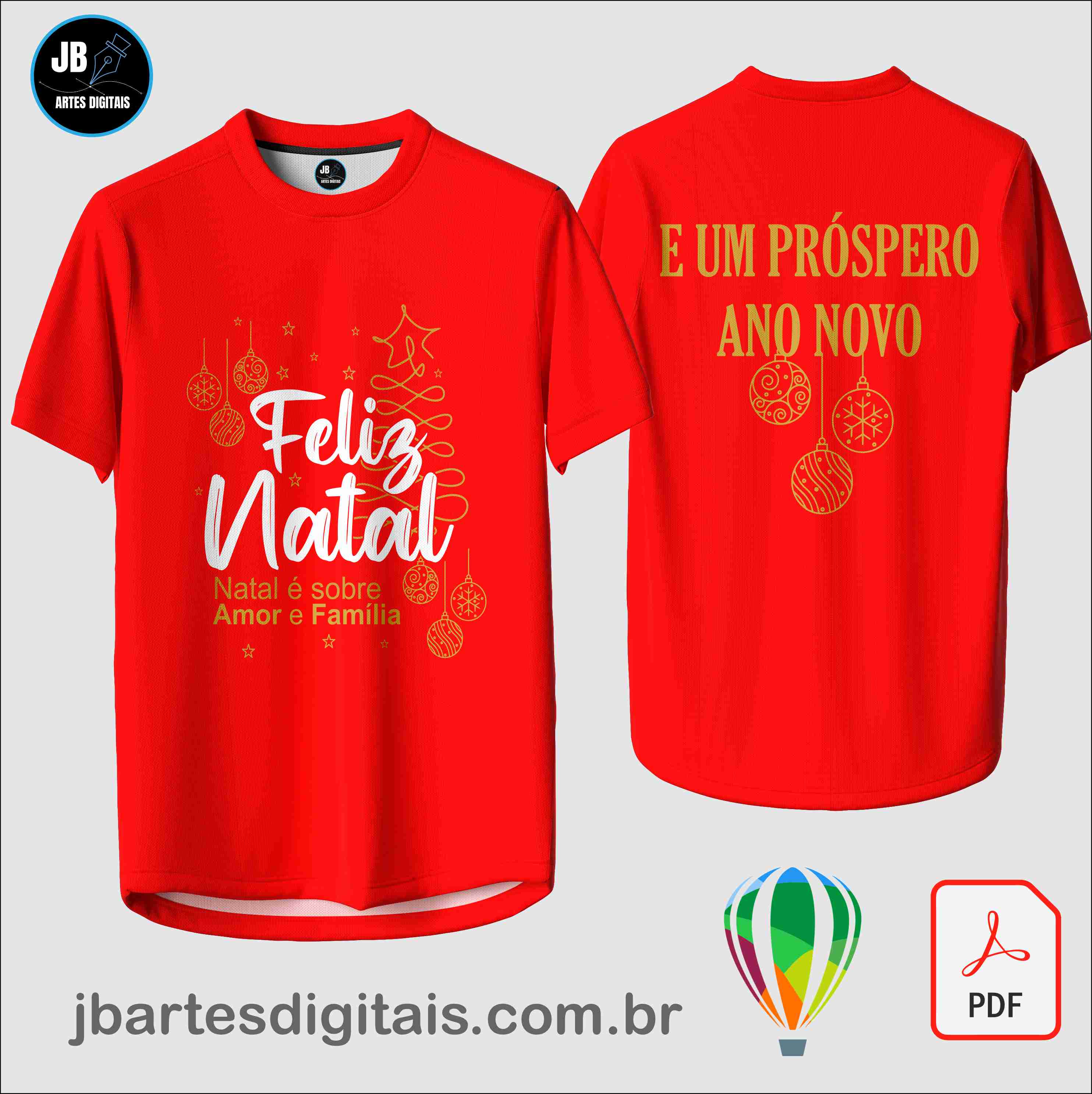 Arte camiseta NATAL