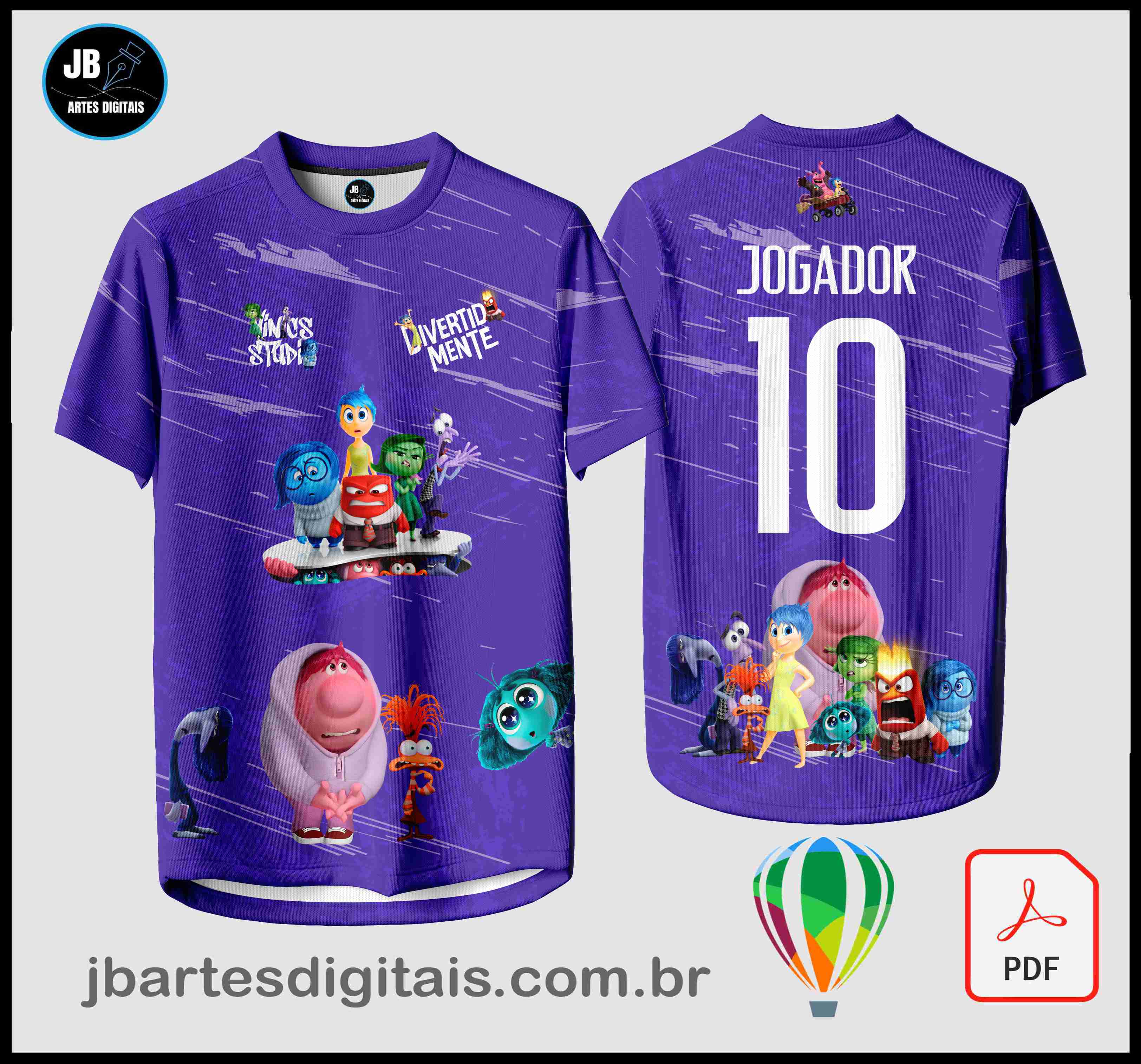 ARTE CAMISA DIVERTIDA MENTE