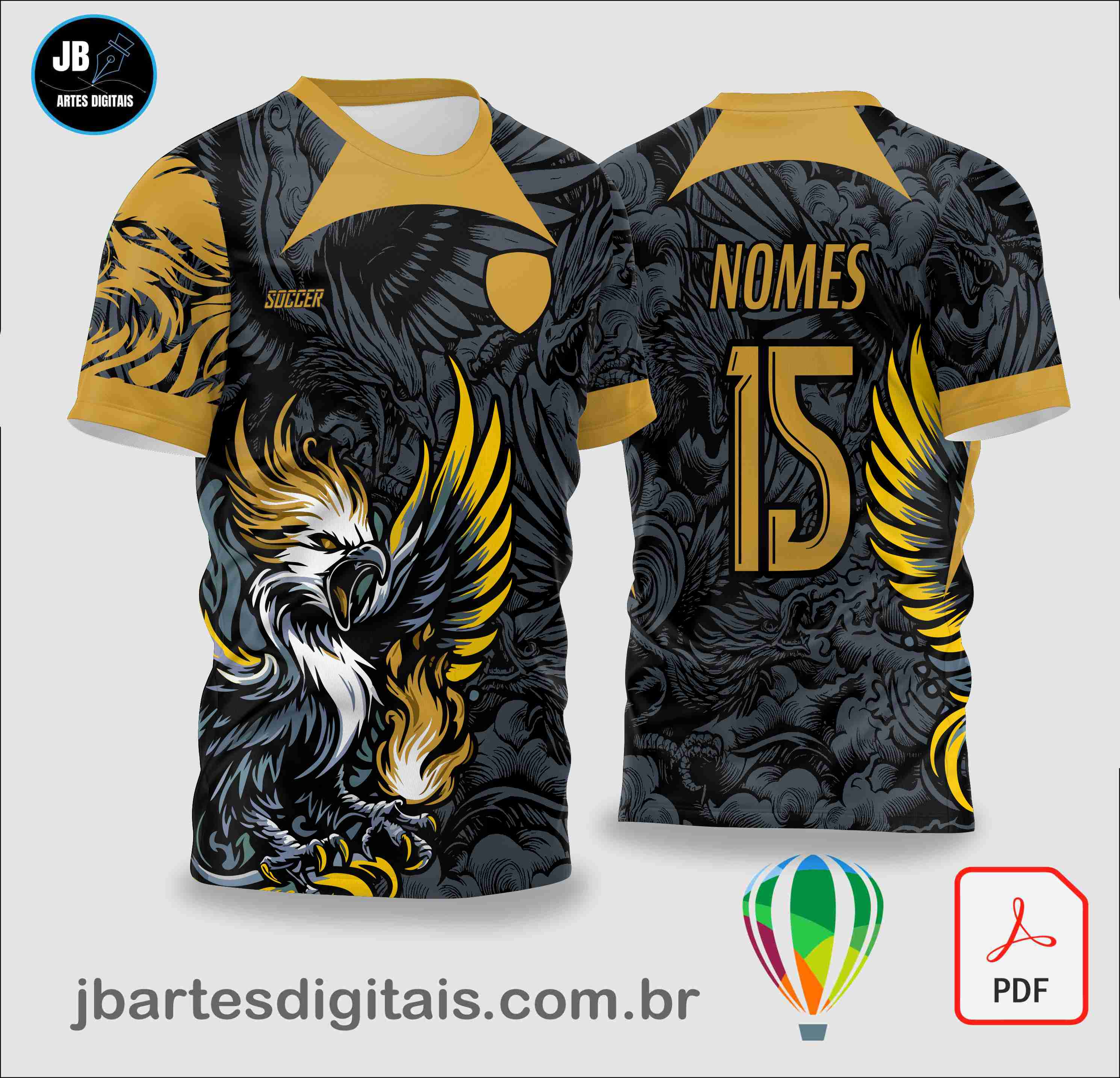arte camisa fenix assustadora fogo 03