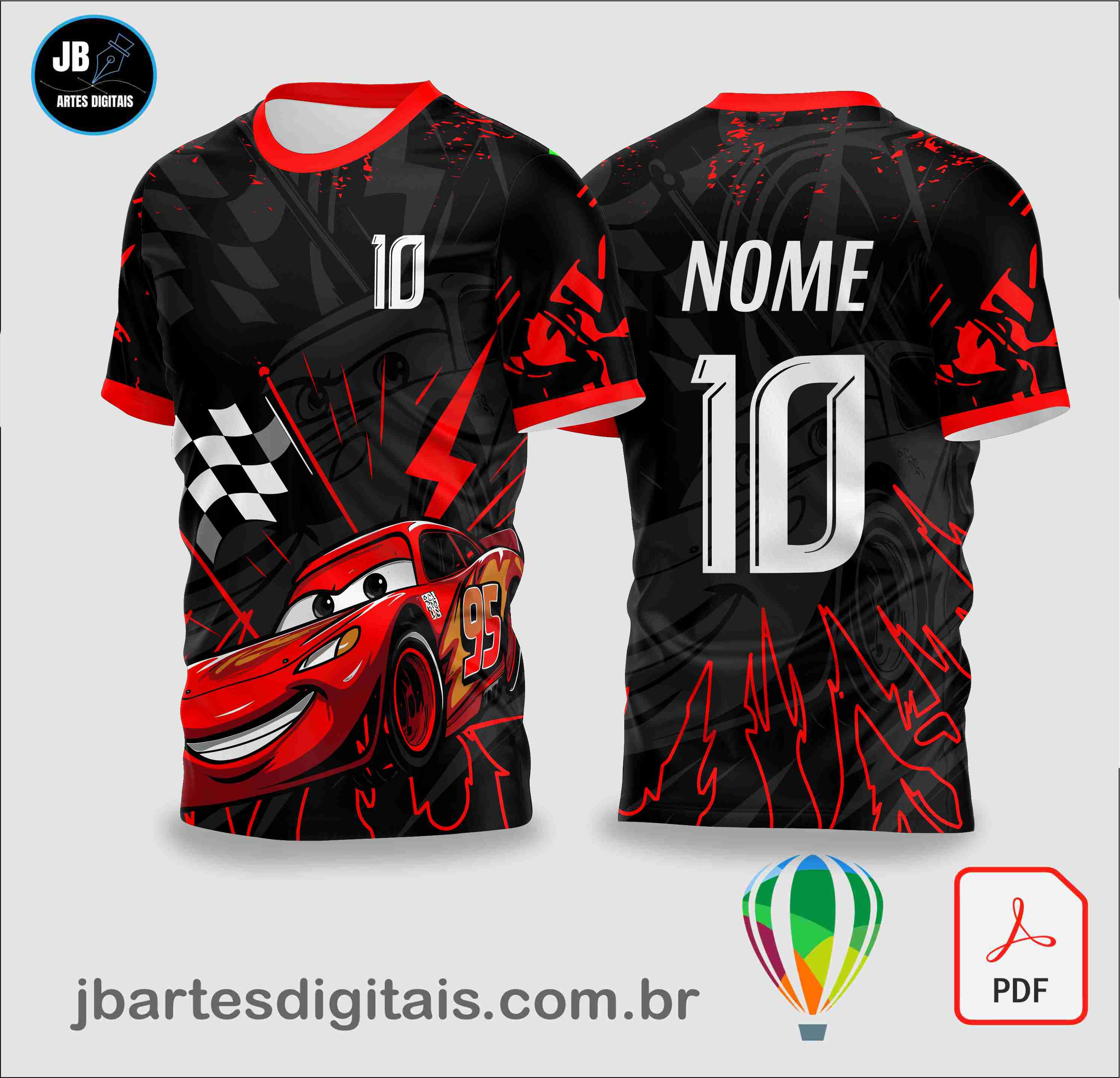 Patter - Carro Relampago mcqueen 2025