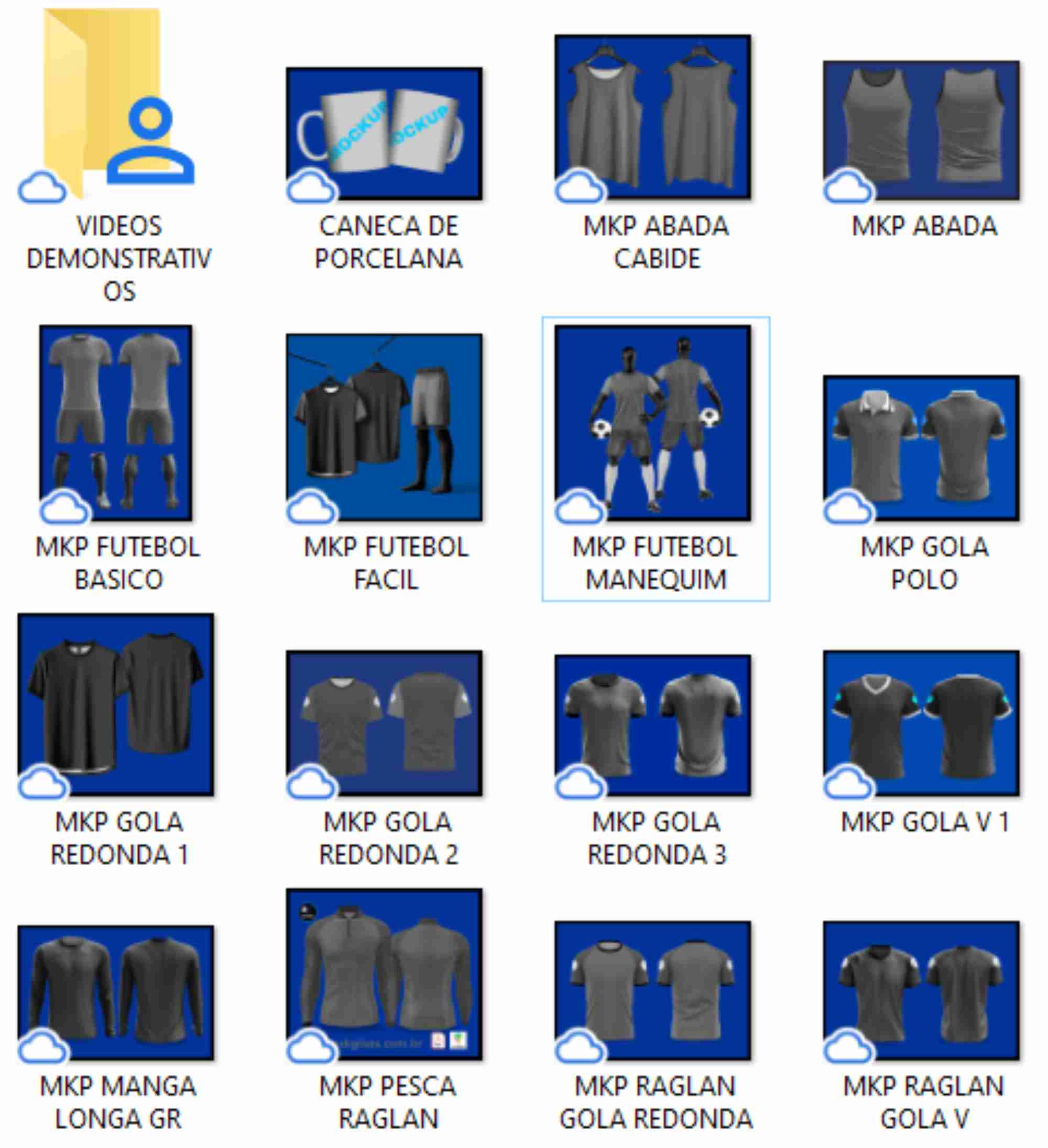 PACK COM 16 MOCKUPS AUTOMATICOS ( TODOS DA IMAGEM PRINCIPAL)