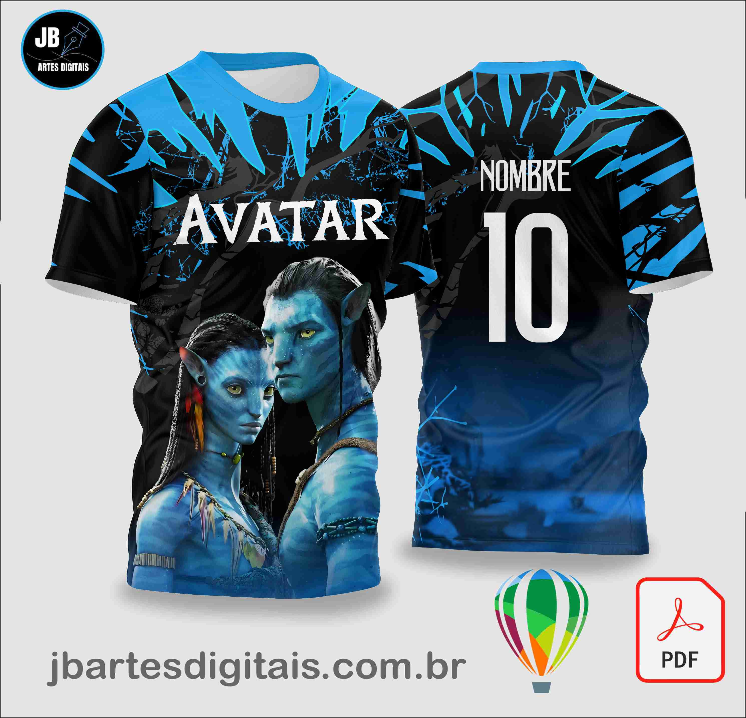 Avatar Concept Designs (COREL DRAW)