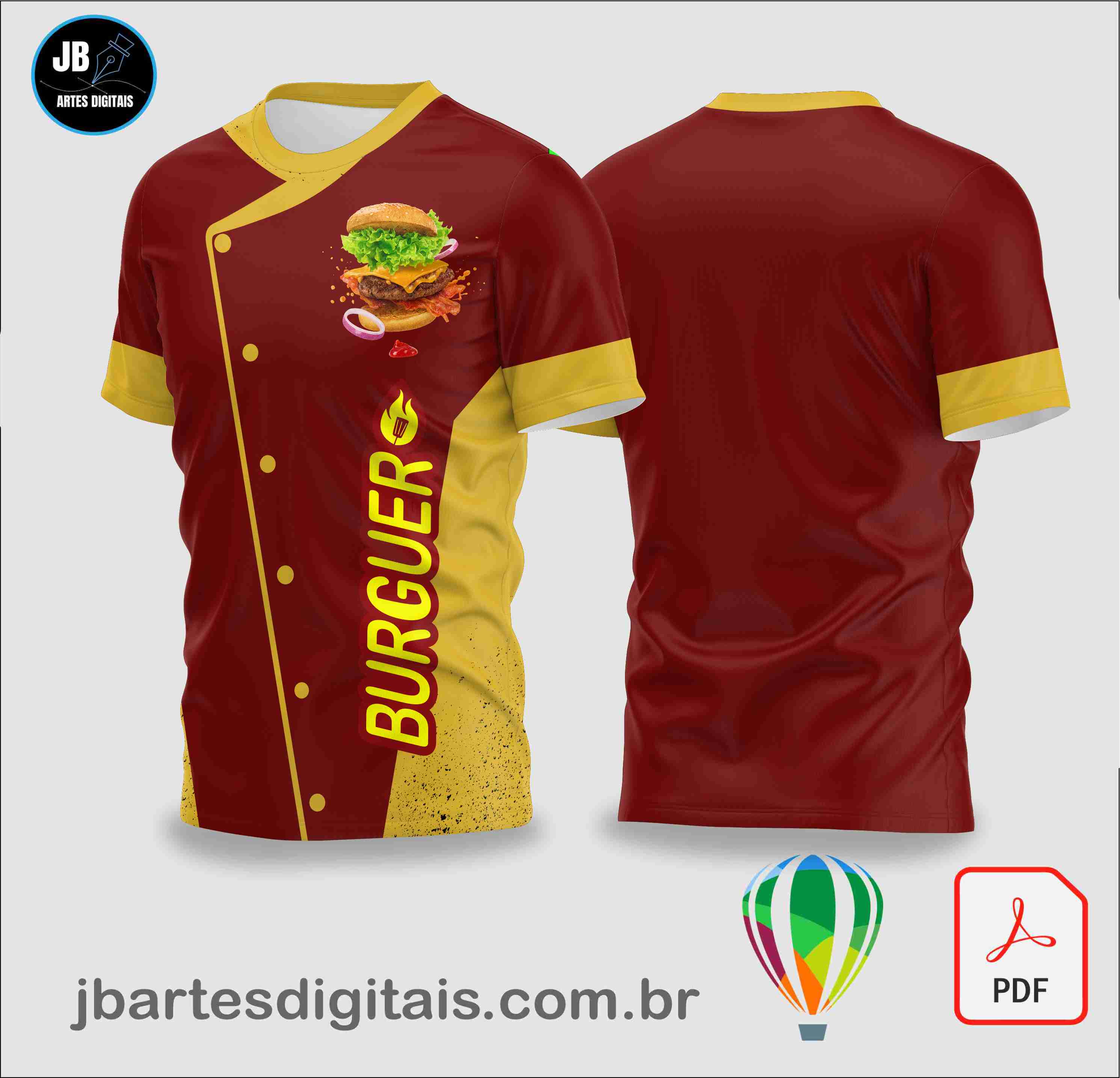 Burguer Concept(COREL DRAW)
