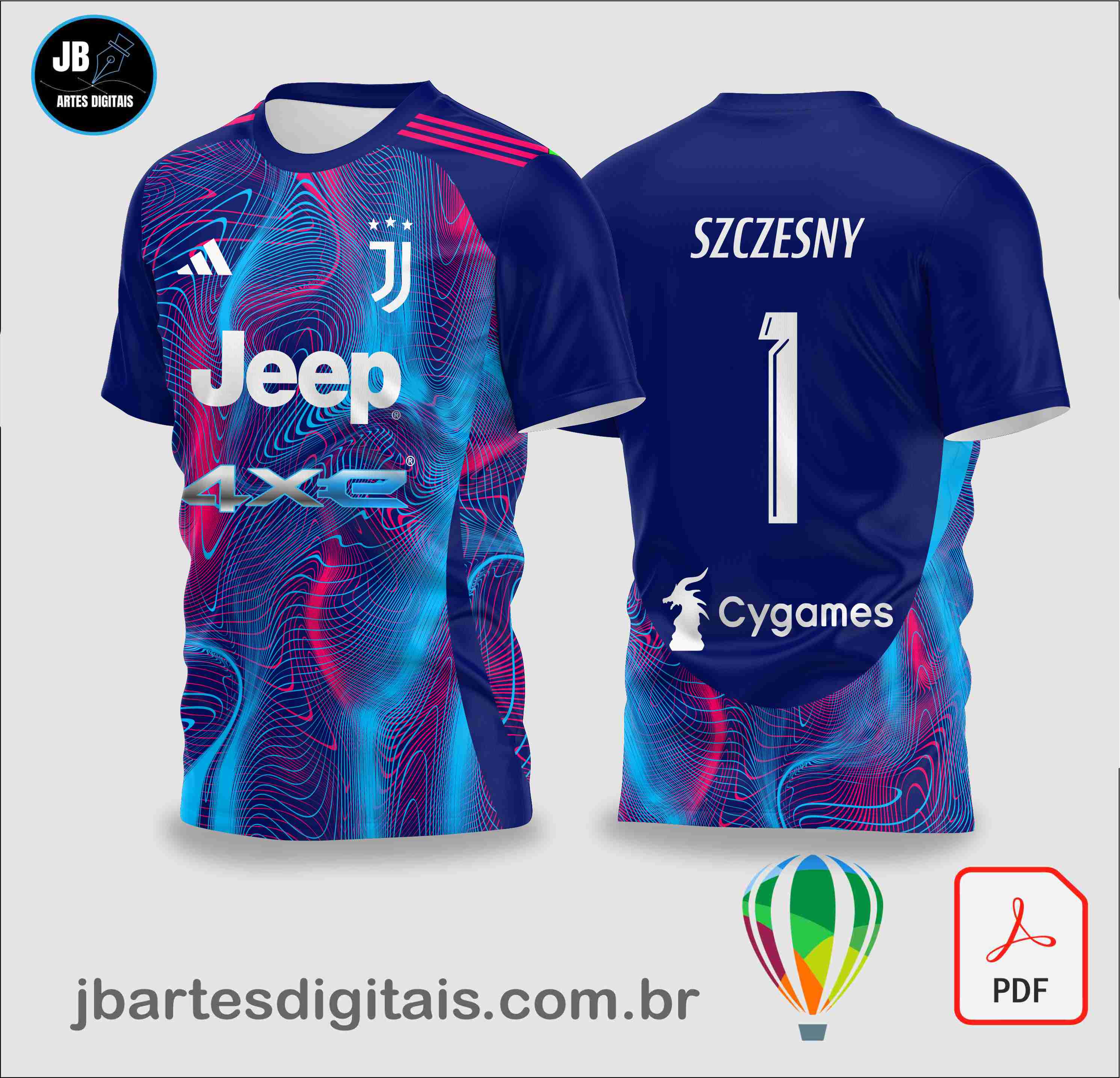 Juventus Fantasy Goalkeeper 2024 (COREL DRAW)