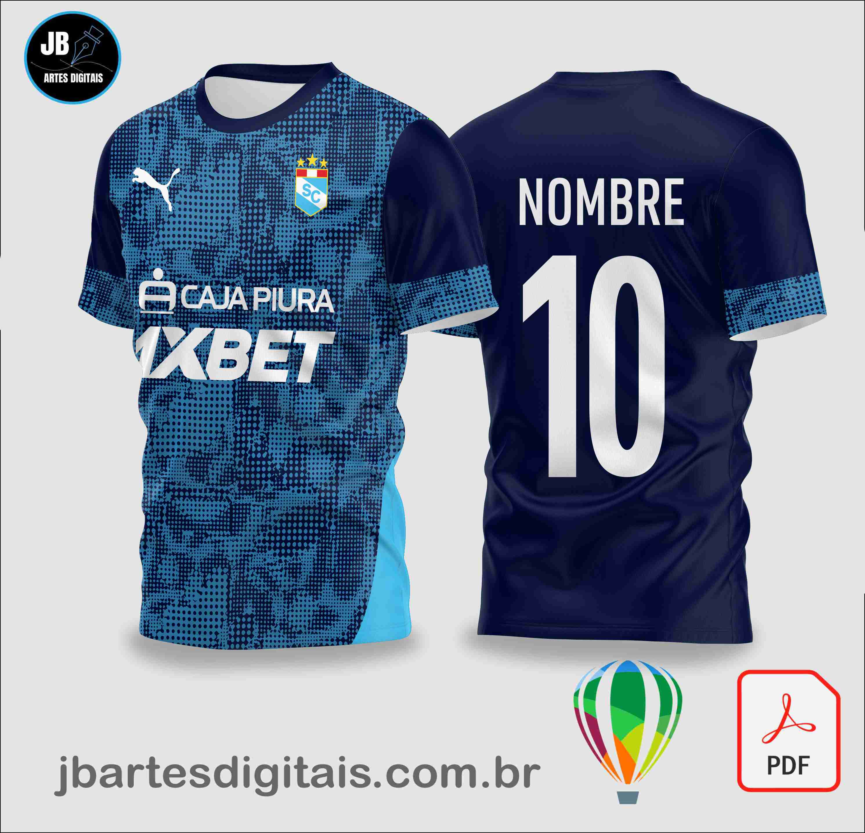 Sporting Cristal 2026  (COREL DRAW)