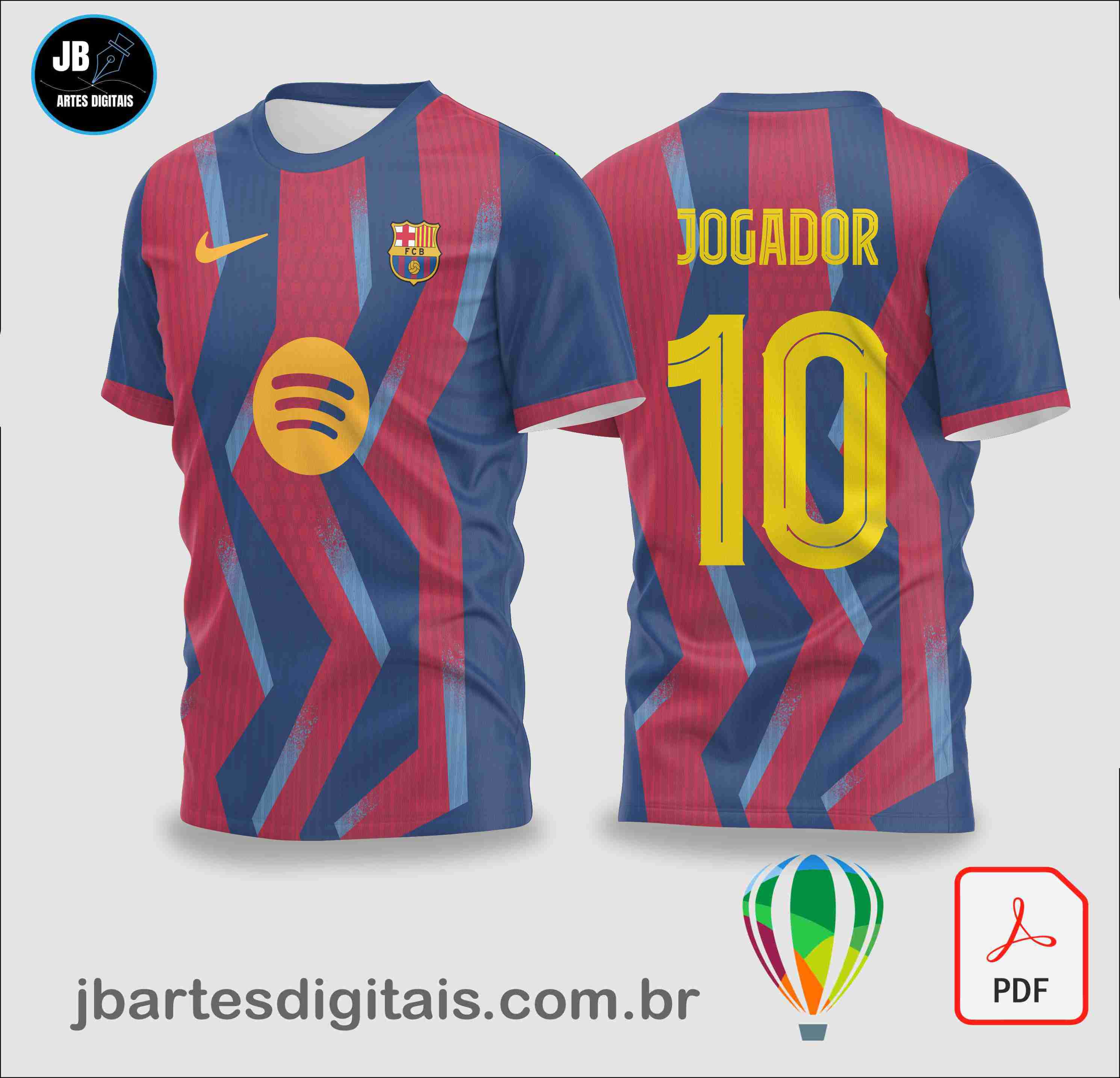 Barcelona Fc 2025 (COREL DRAW)