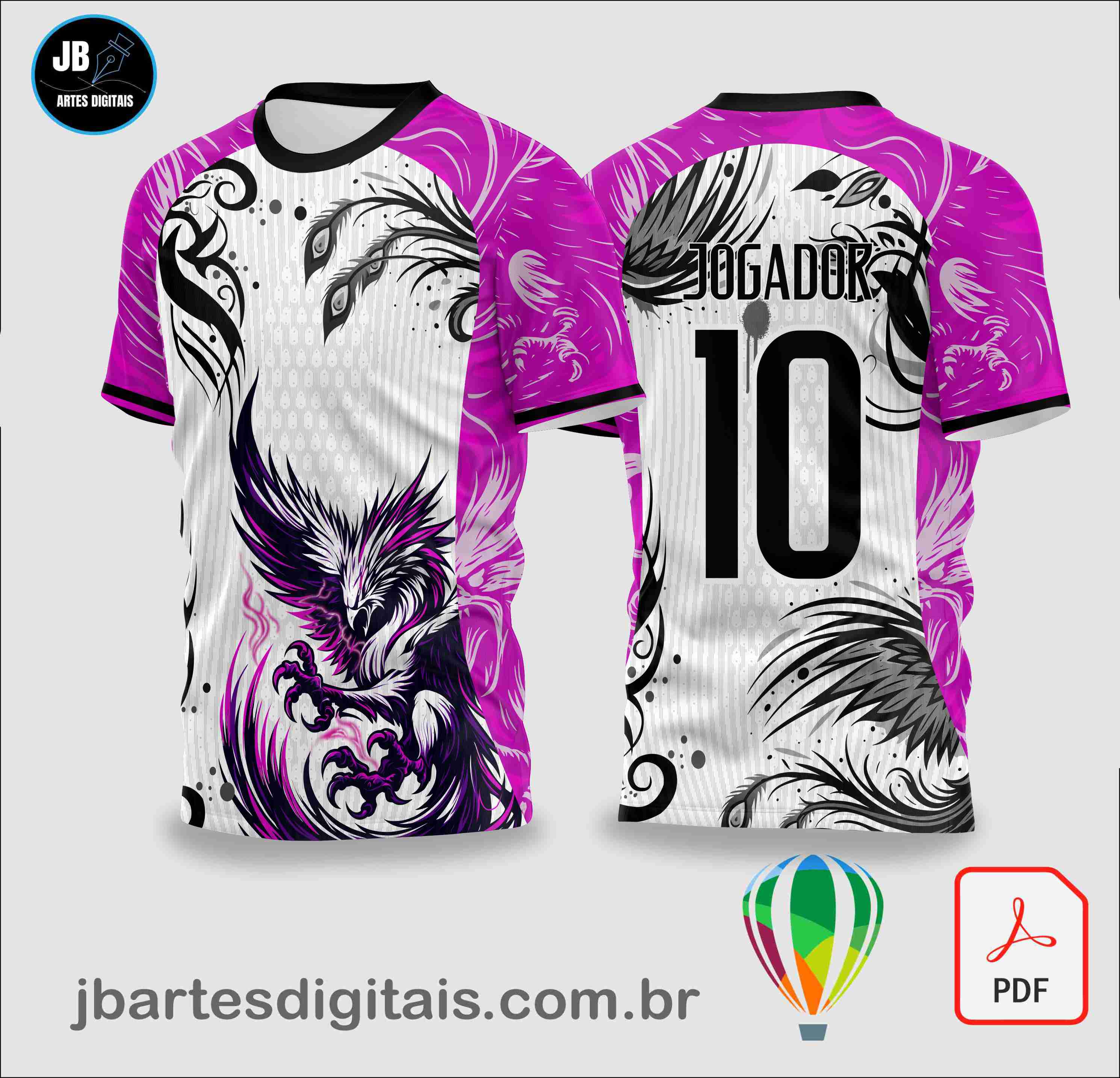 Fenix Interclasse Pink 25 (COREL DRAW)