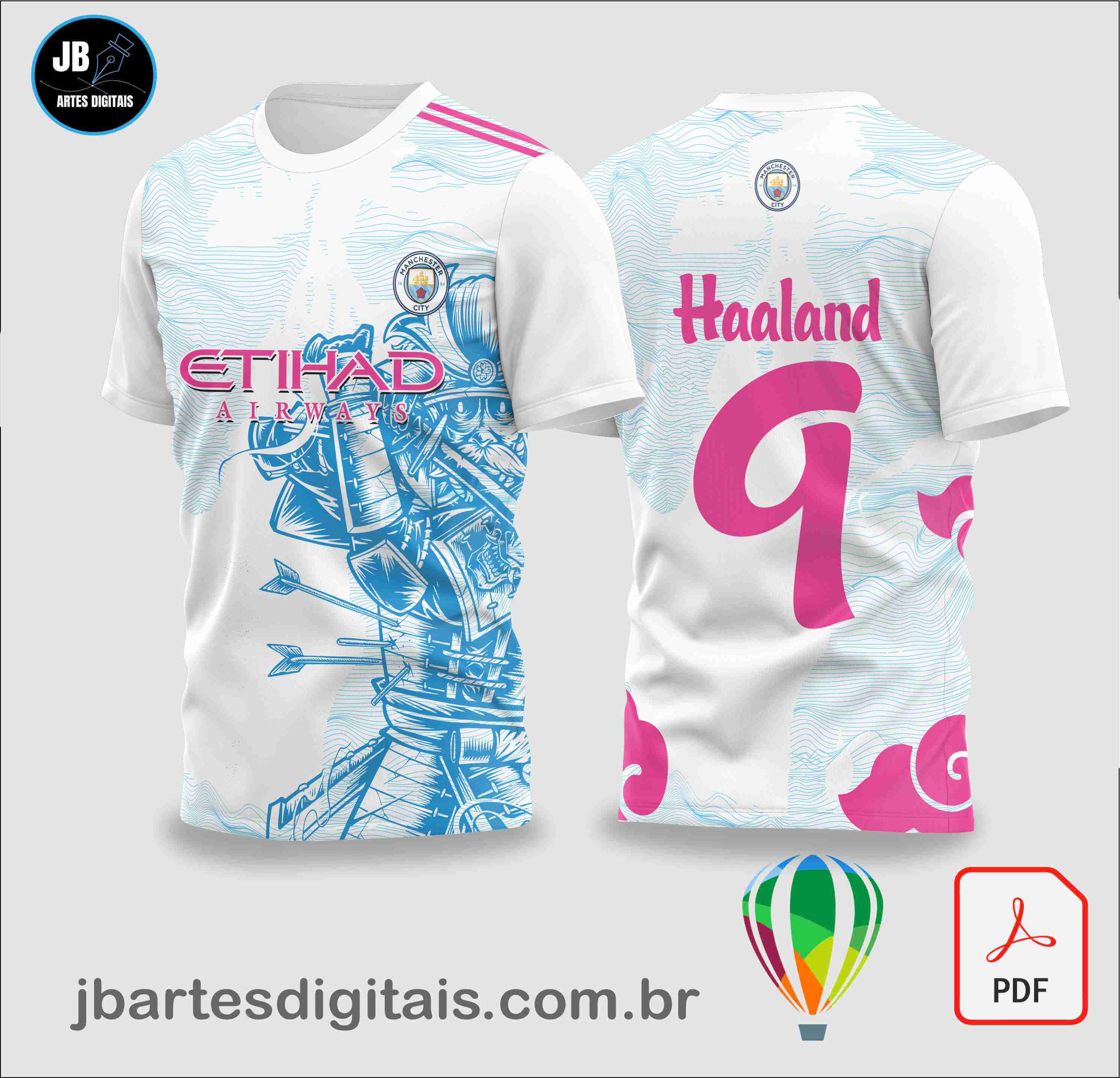 MANCHESTER CITY SAMURAI  (COREL DRAW)