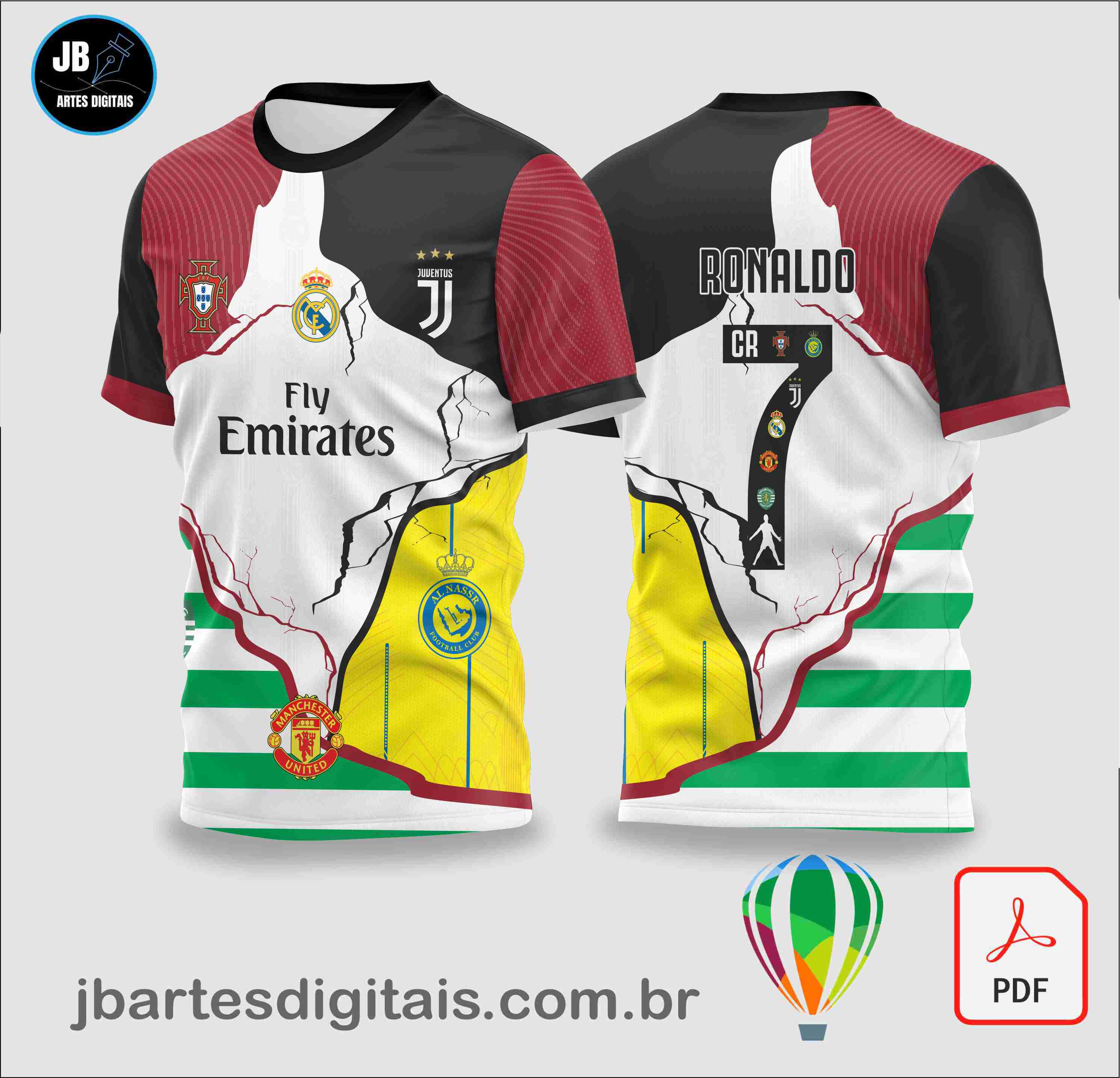 Ronaldo especial (COREL DRAW)