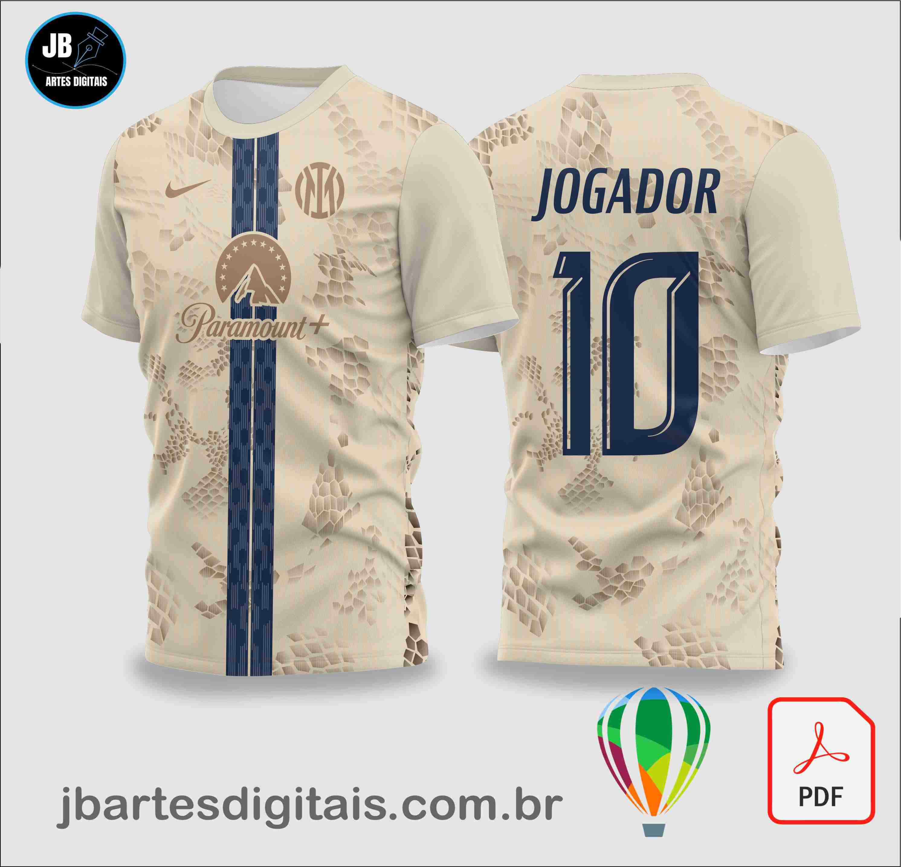 Inter Milan Texture Snake 2 (COREL DRAW)