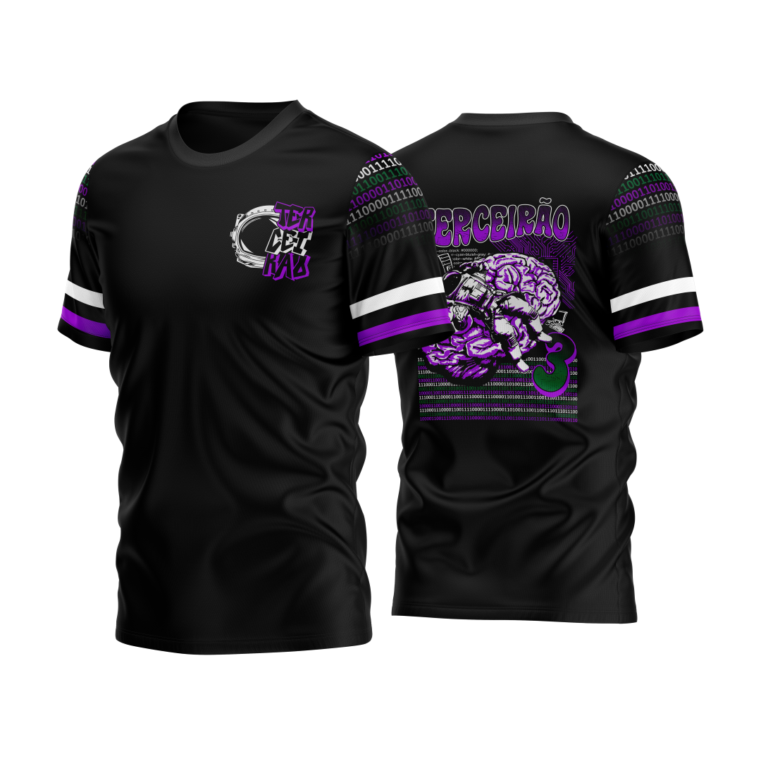 Camisa Terceirao Astronauta Informatica (COREL DRAW)