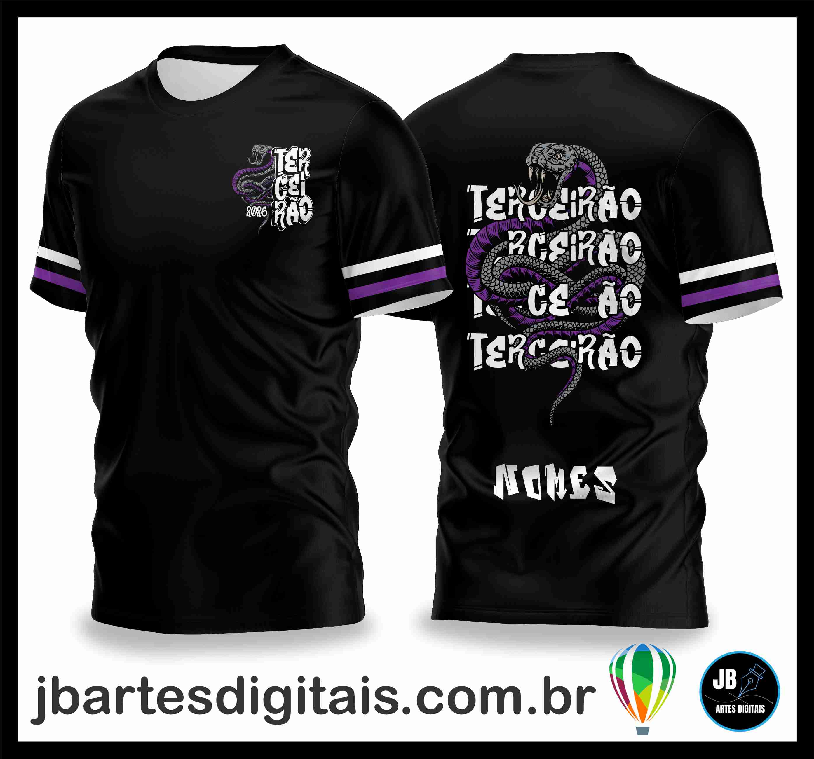 Camisa Terceirao Cobra 2024 V1 (COREL DRAW)
