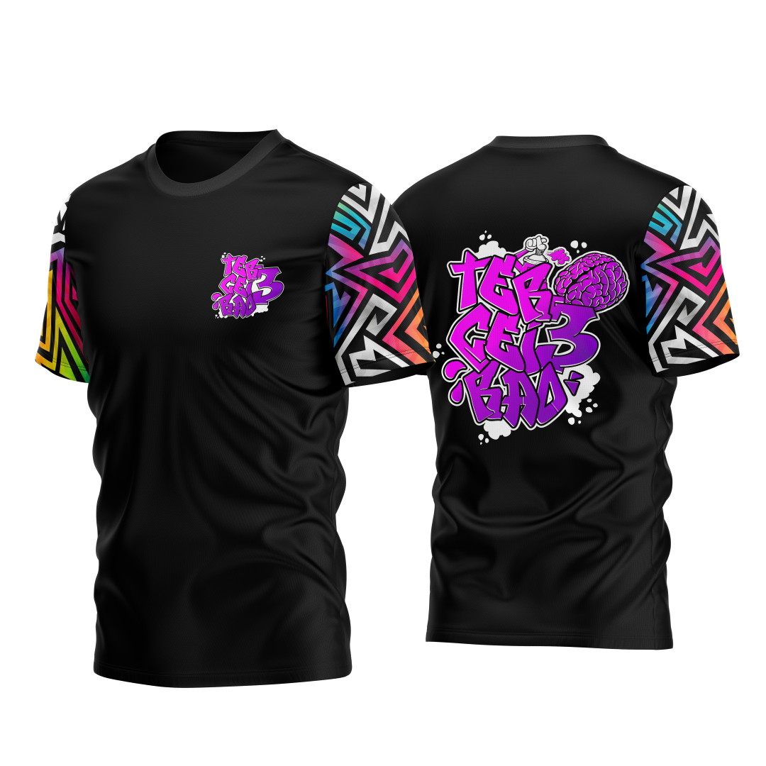 Camisa Terceirao Graffit Spray Cerebro (COREL DRAW)