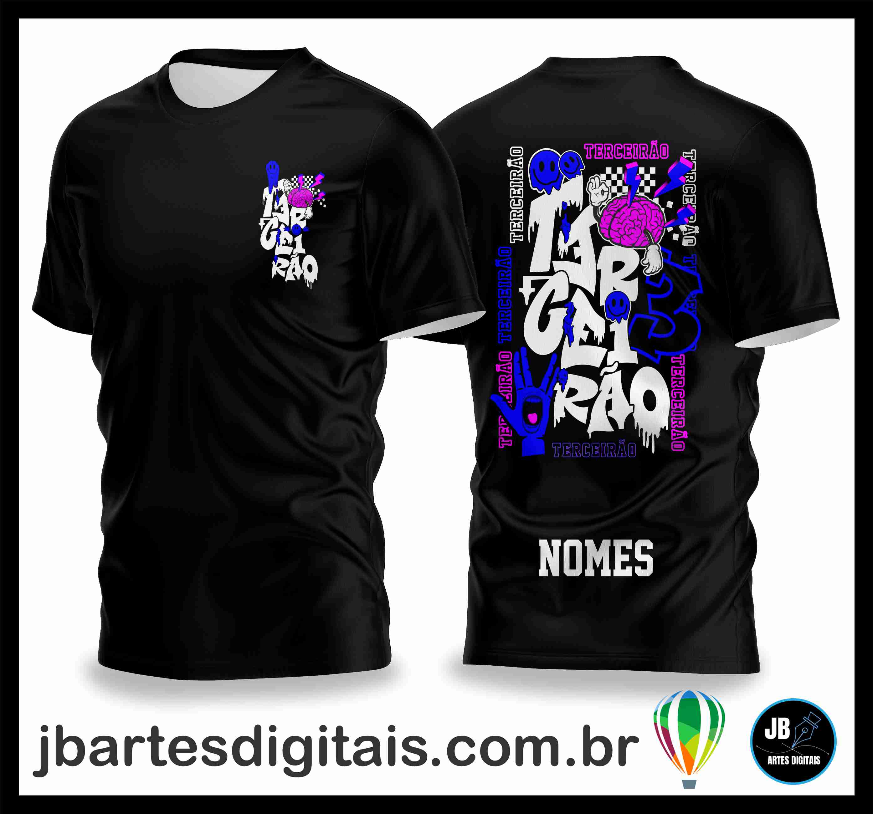 Camisa terceirao mao 2024 (COREL DRAW)