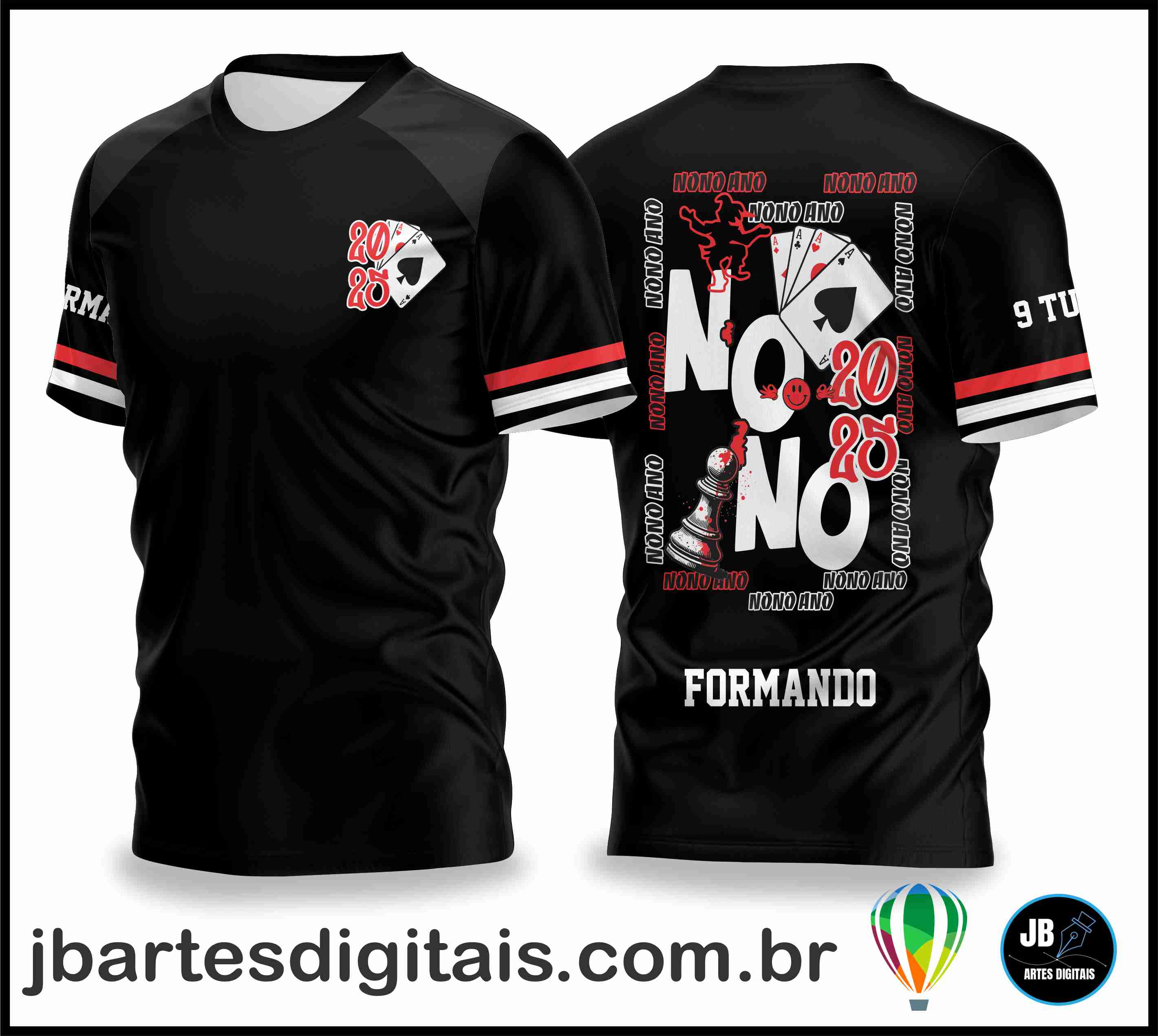 Nono Ano 041 Xadrez (COREL DRAW)