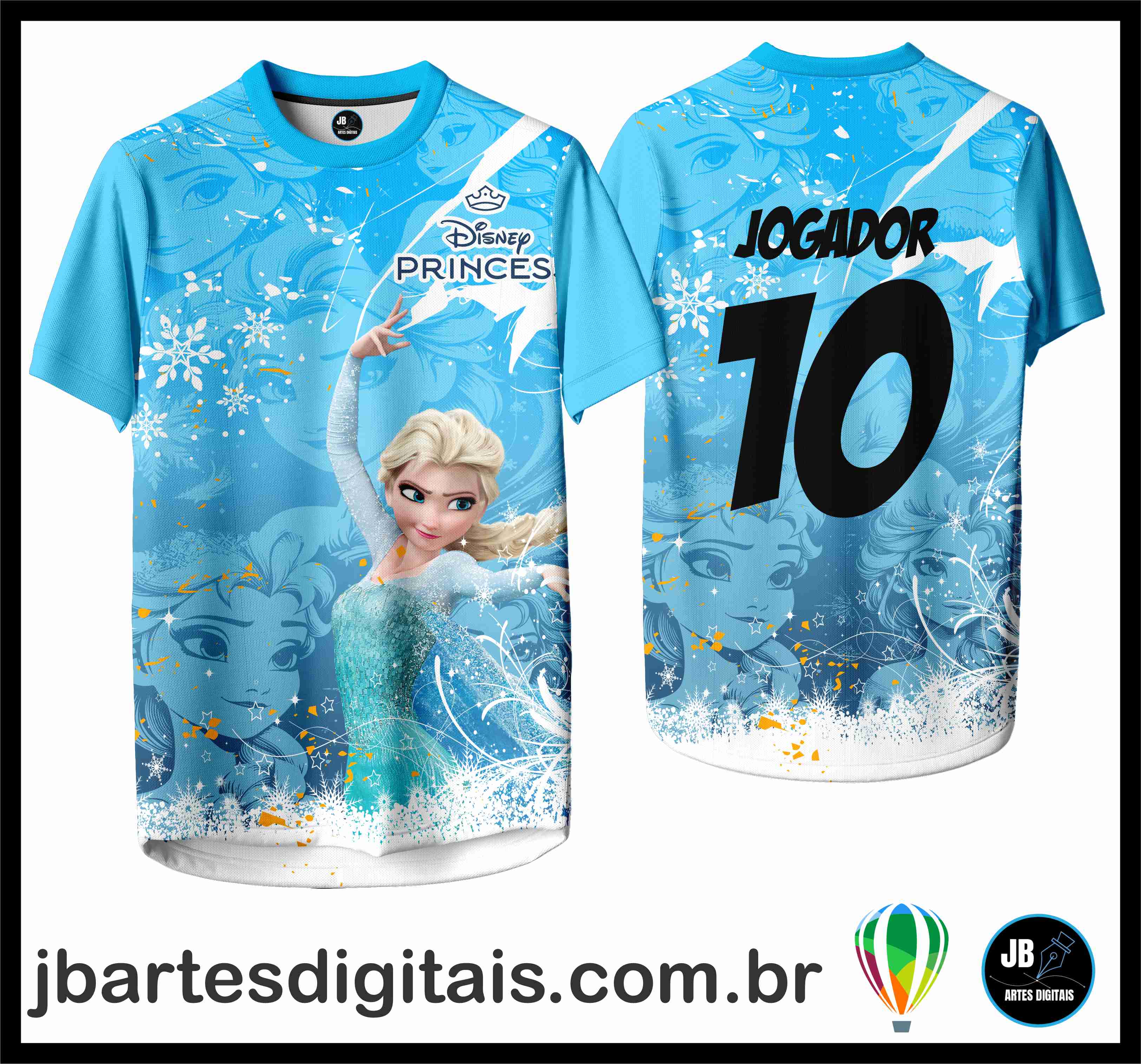 PRINCESA ELSA (COREL DRAW)