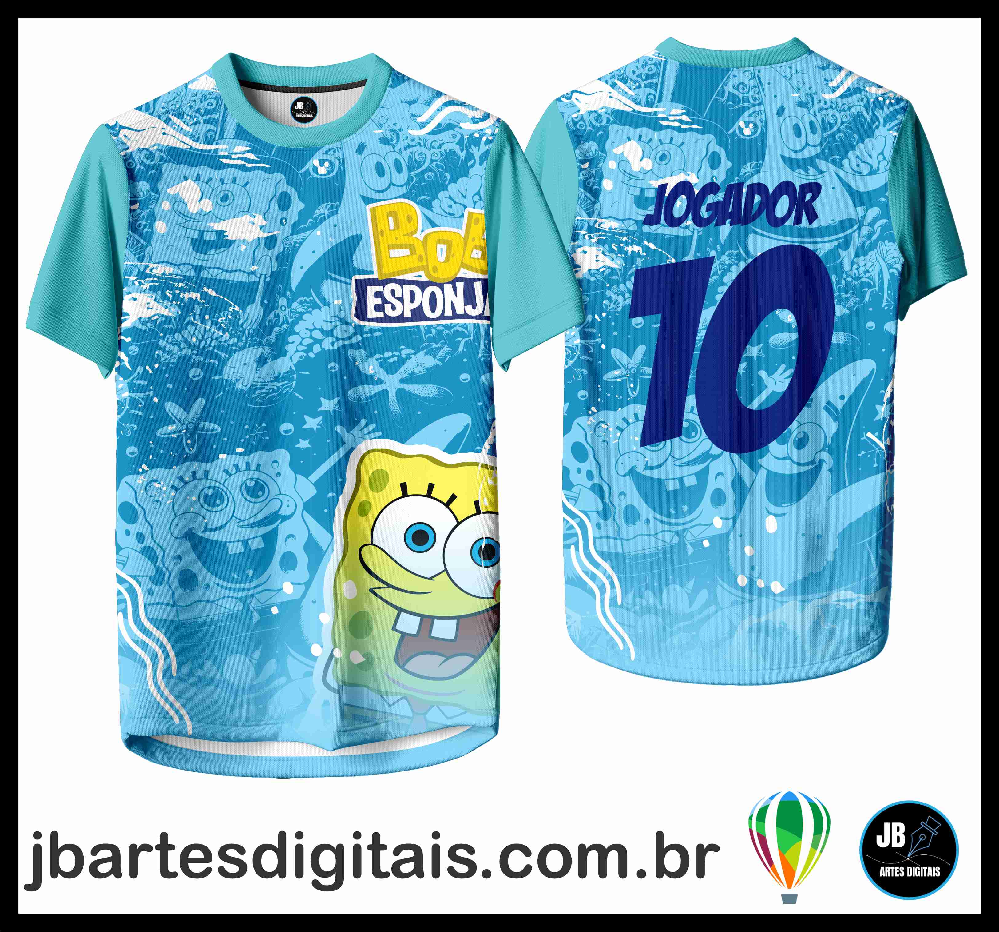 Bod Esponja Interclasse 2025  (COREL DRAW)