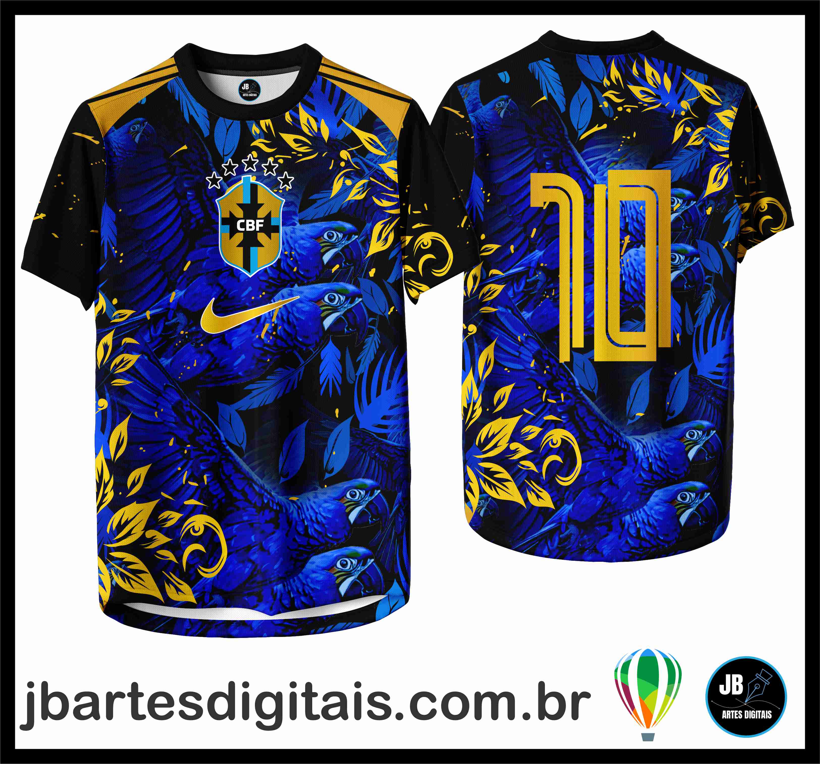 Brasil Dorado Concept Azul  (COREL DRAW)