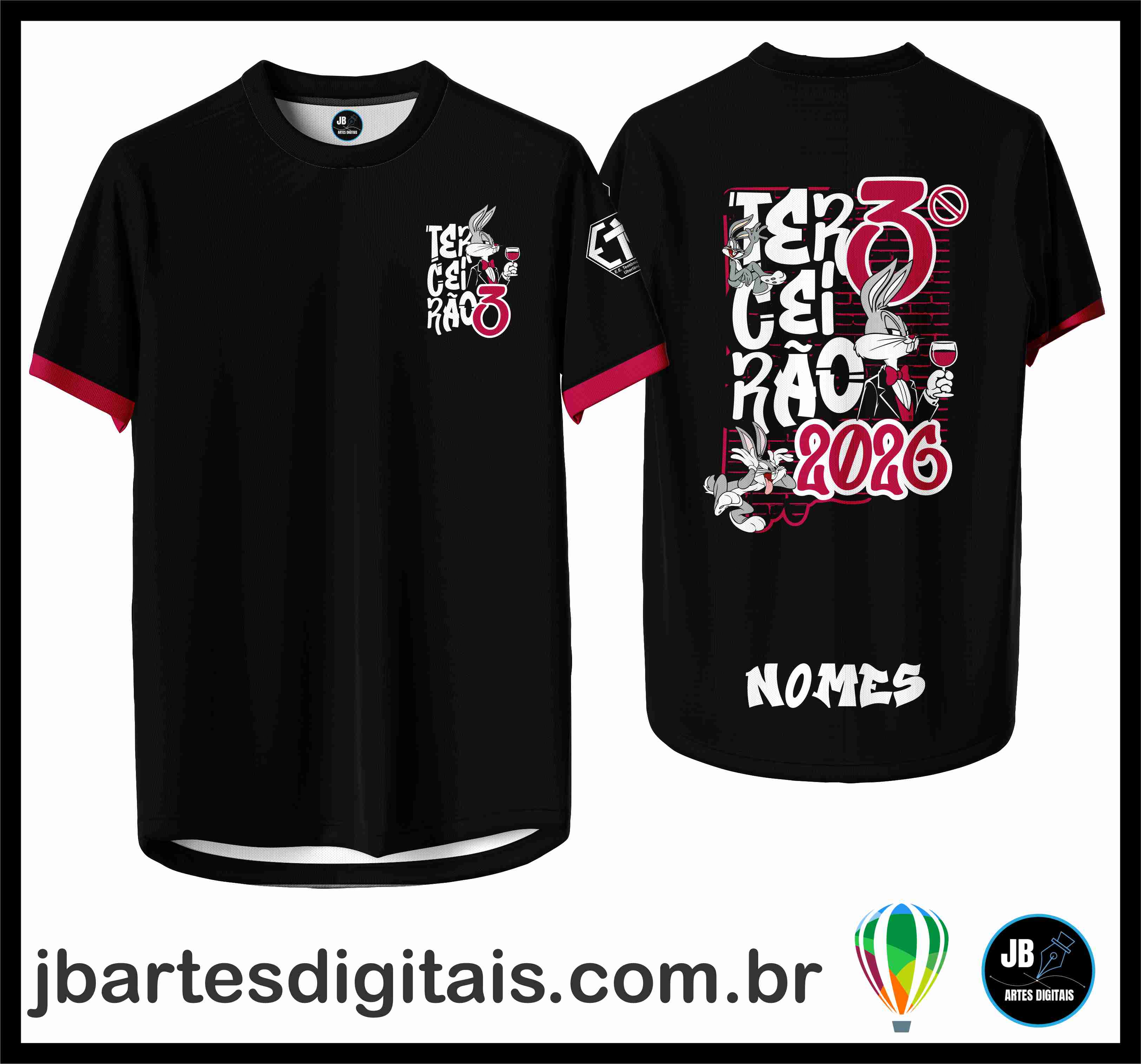 TERCEIRÃO PERNA LONGA 2026 (COREL DRAW)