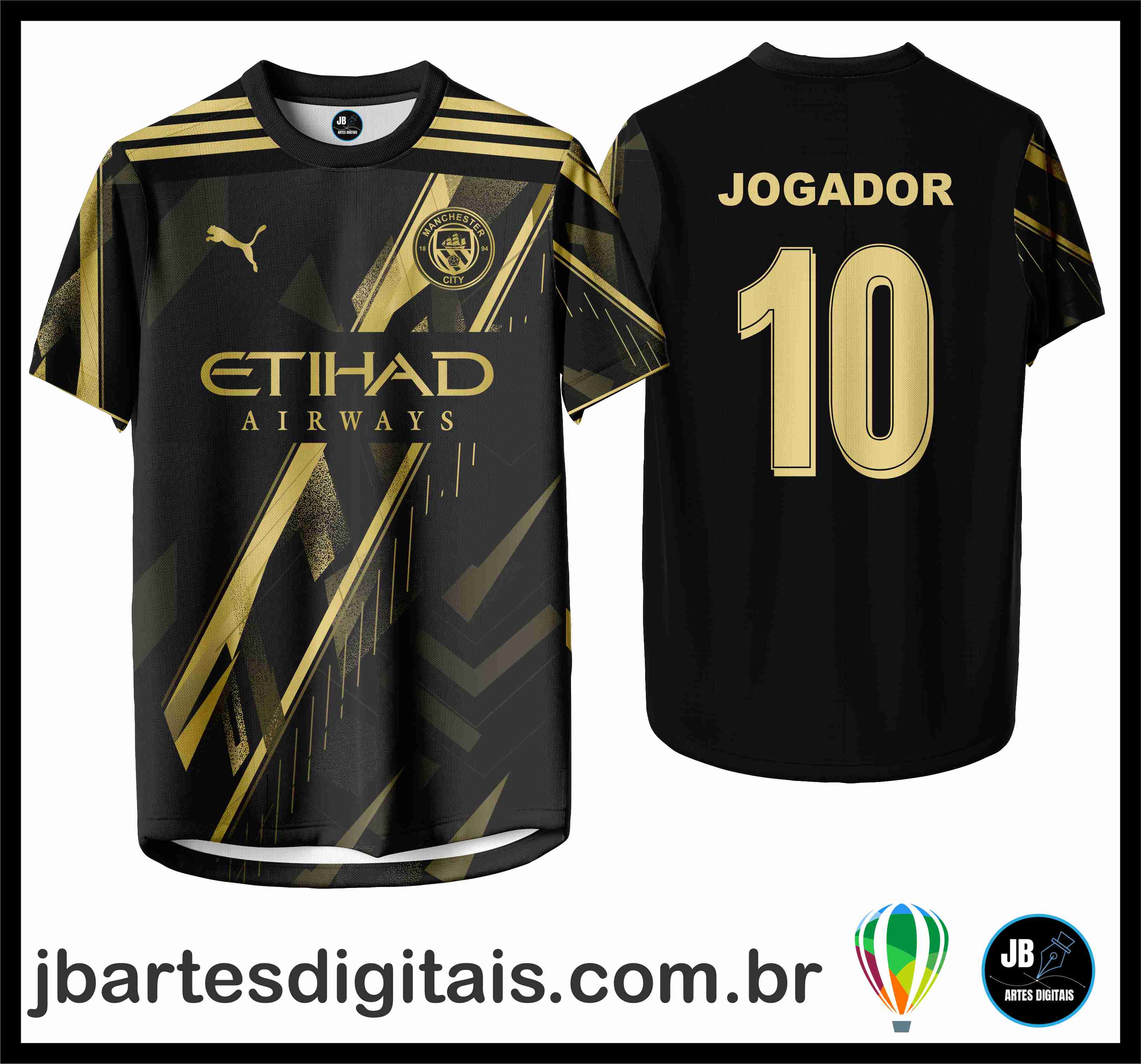 Manchester City Gold 25 (COREL DRAW)