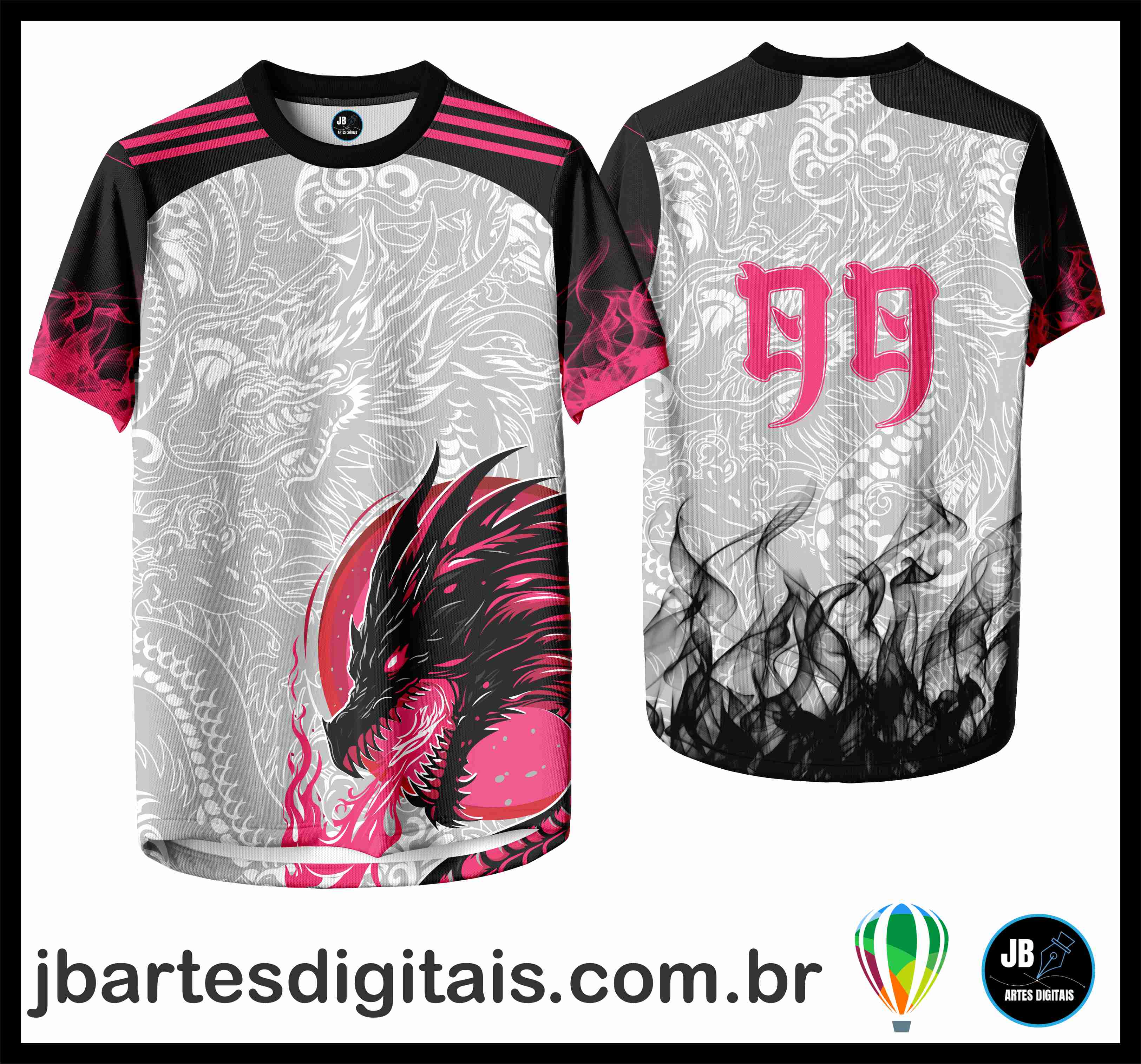 DRAGAO FURIA FOGO 2026 (COREL DRAW)