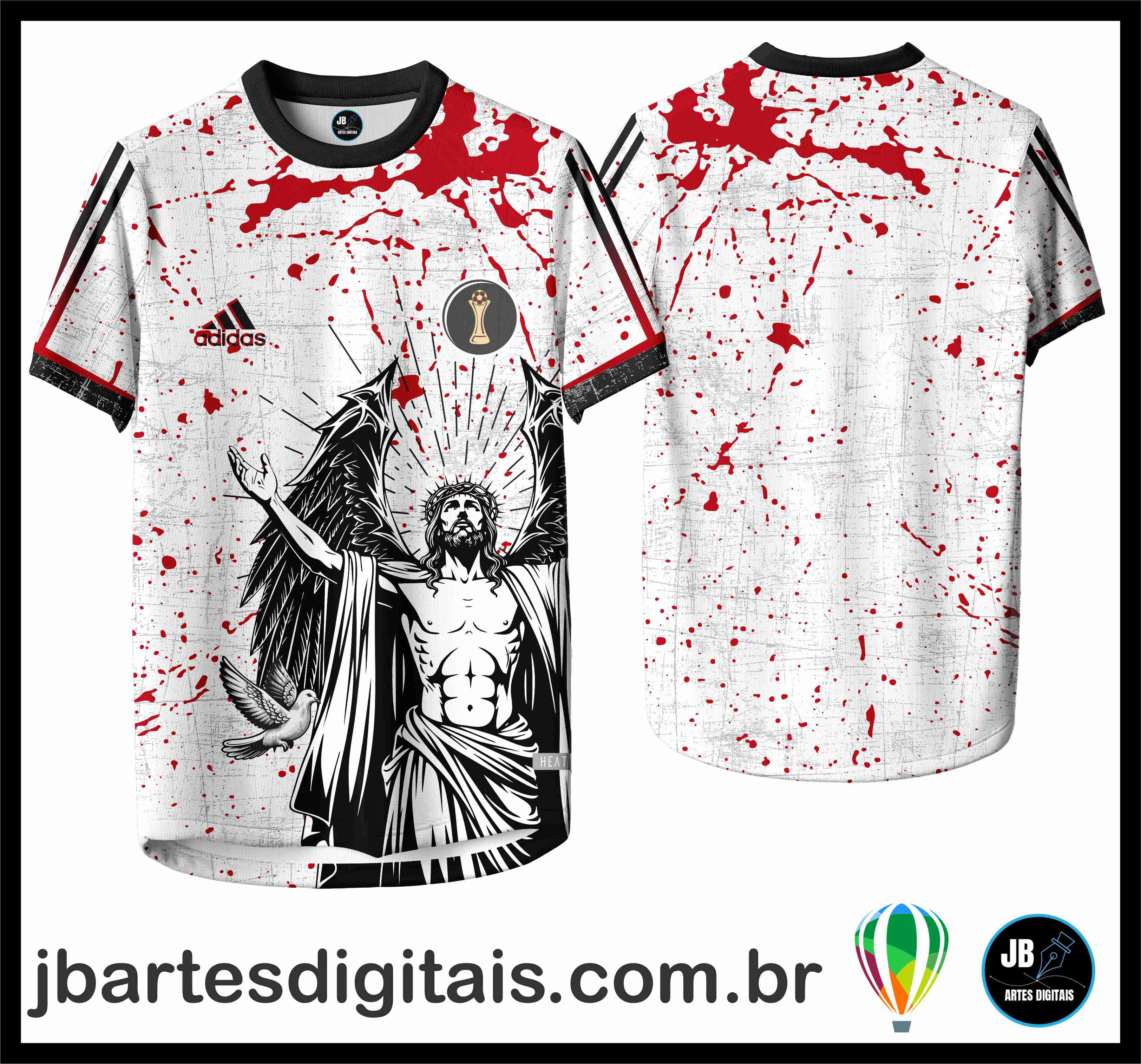 Jesus Interclasse Blanco 25 (COREL DRAW)
