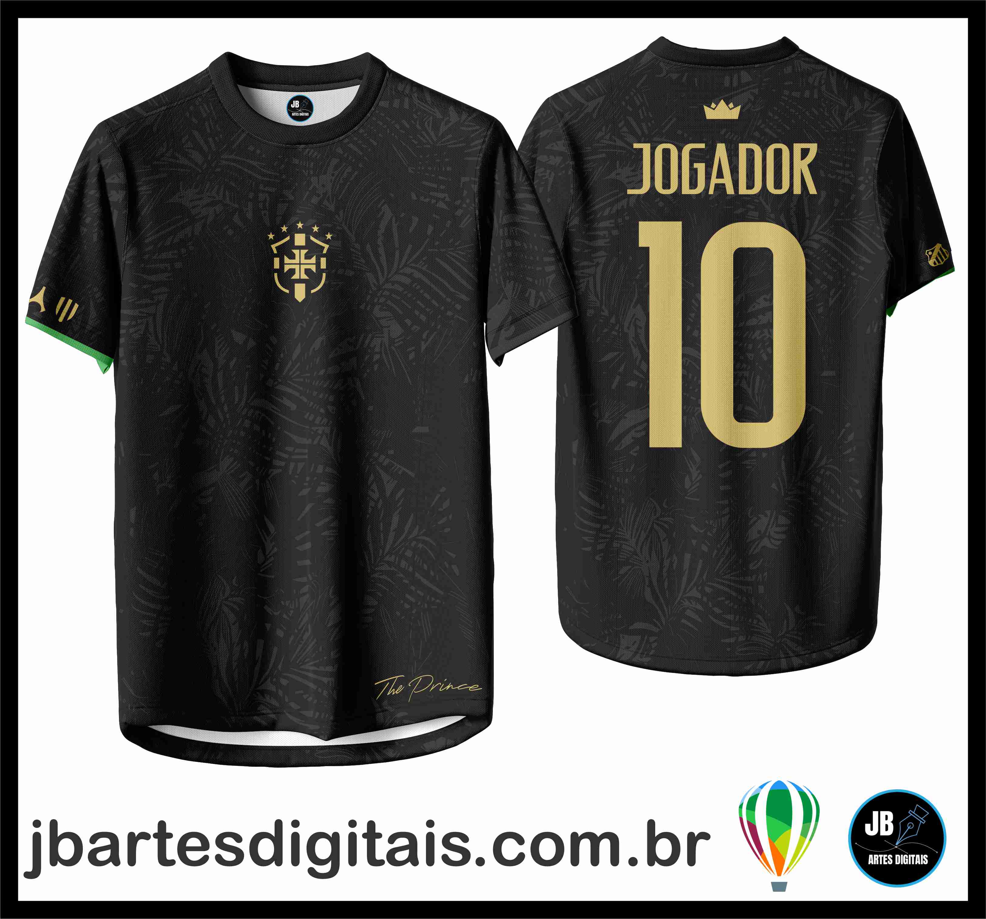 Brasil The Prince Neymar Comma Football 2023 (COREL DRAW)