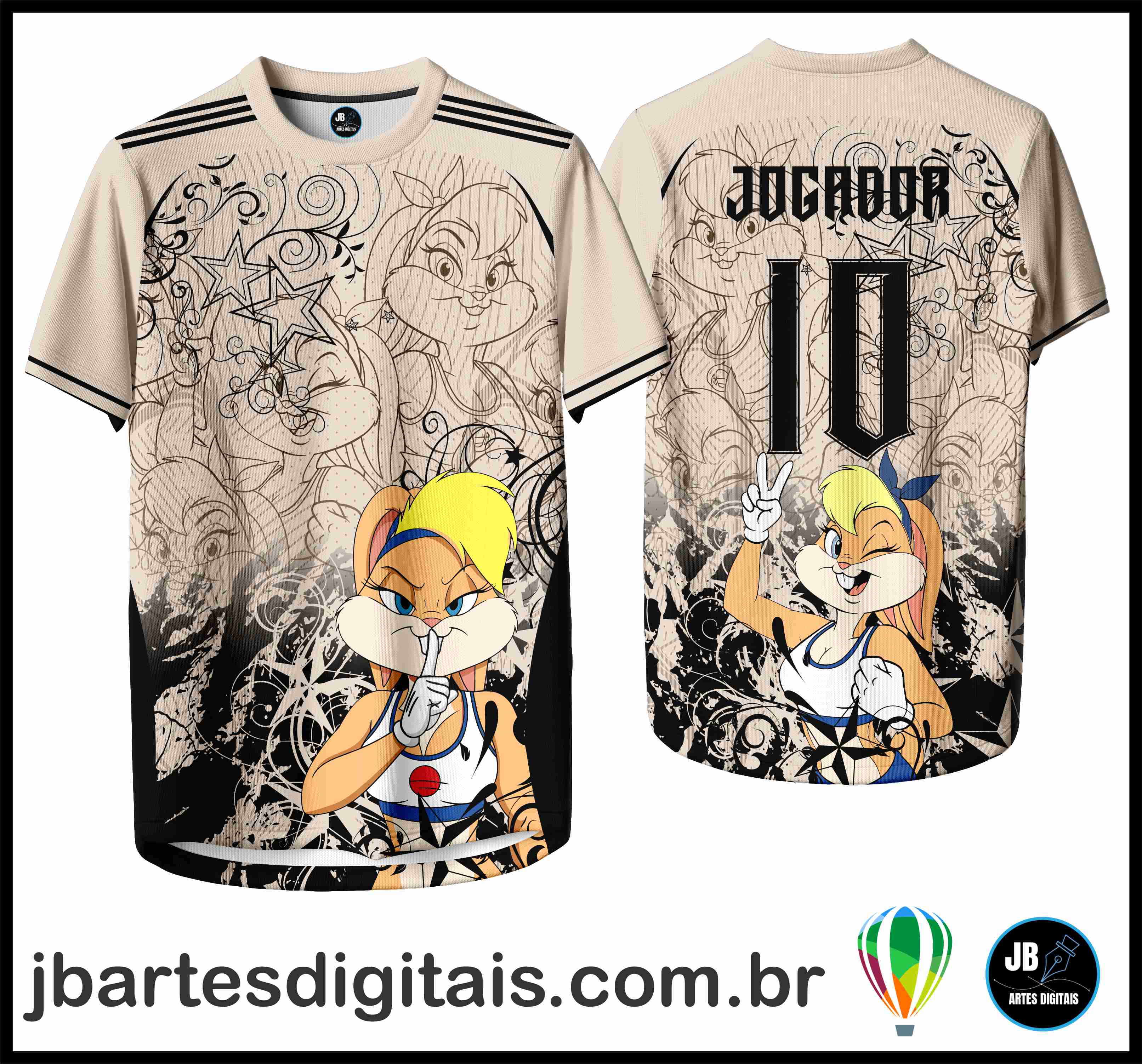 lola-bunny-design-interclasse (COREL DRAW)