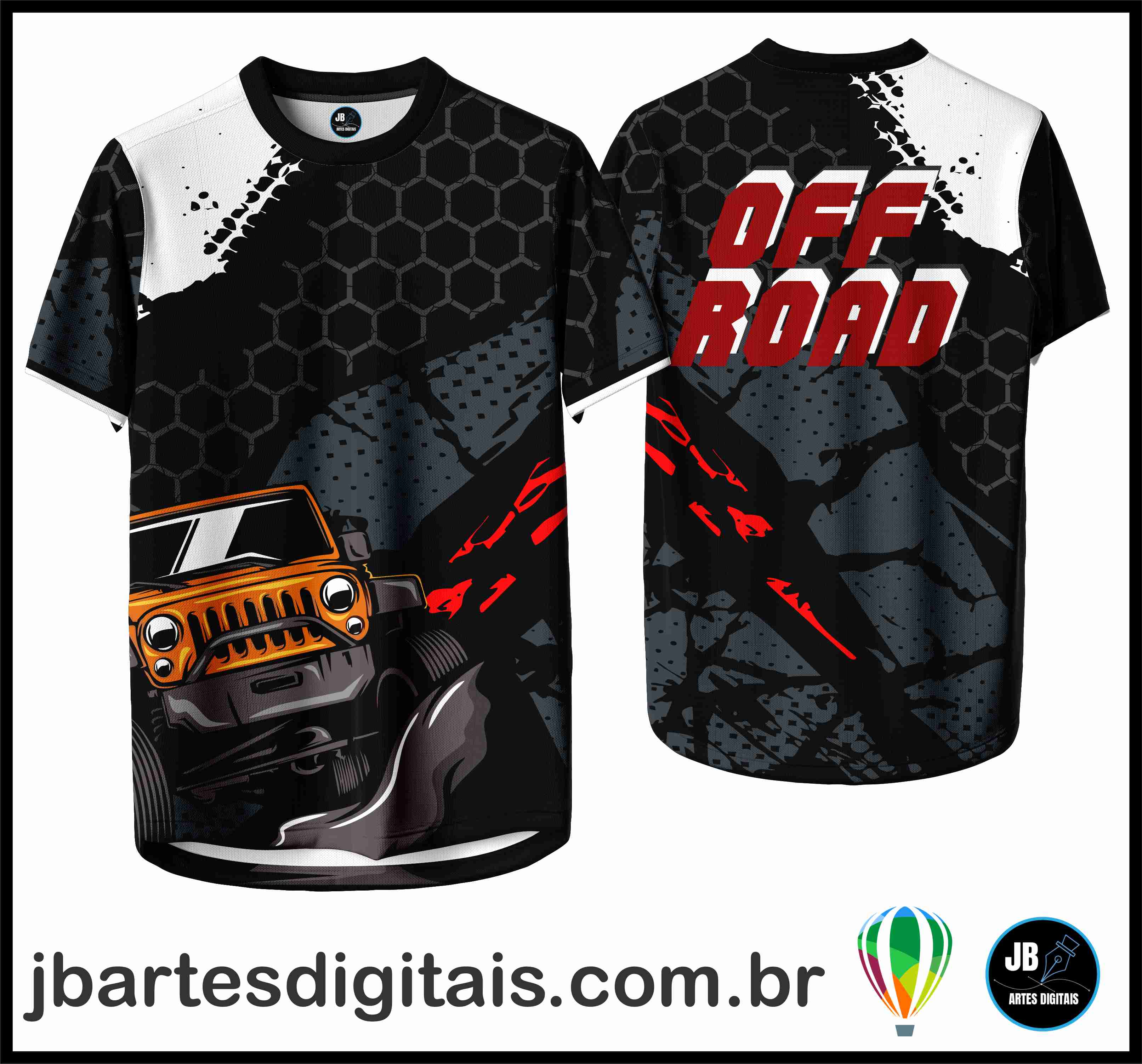 OFF ROAD PATER (COREL DRAW)
