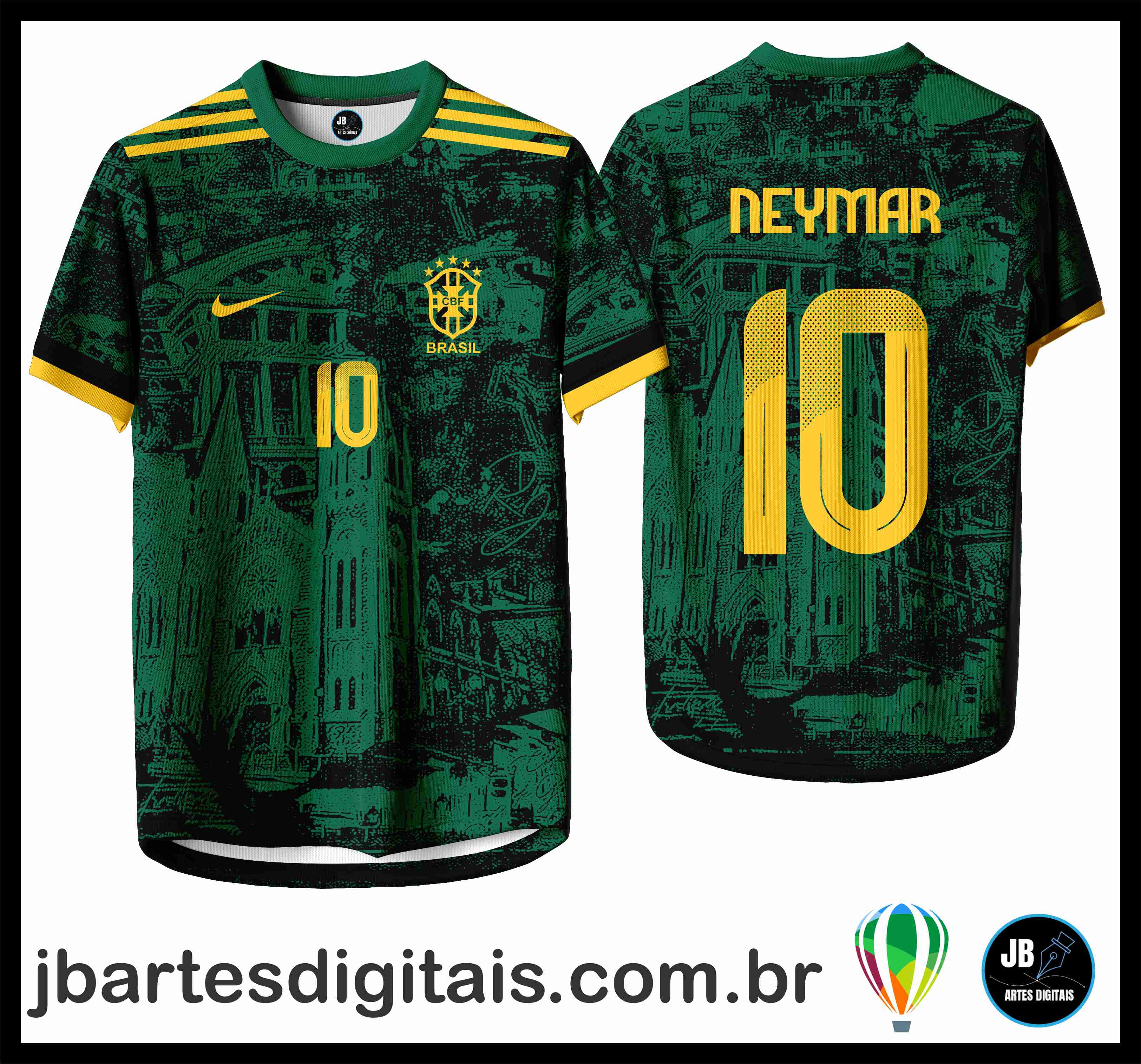 BRASIL TEXTURA TURISMO (COREL DRAW)