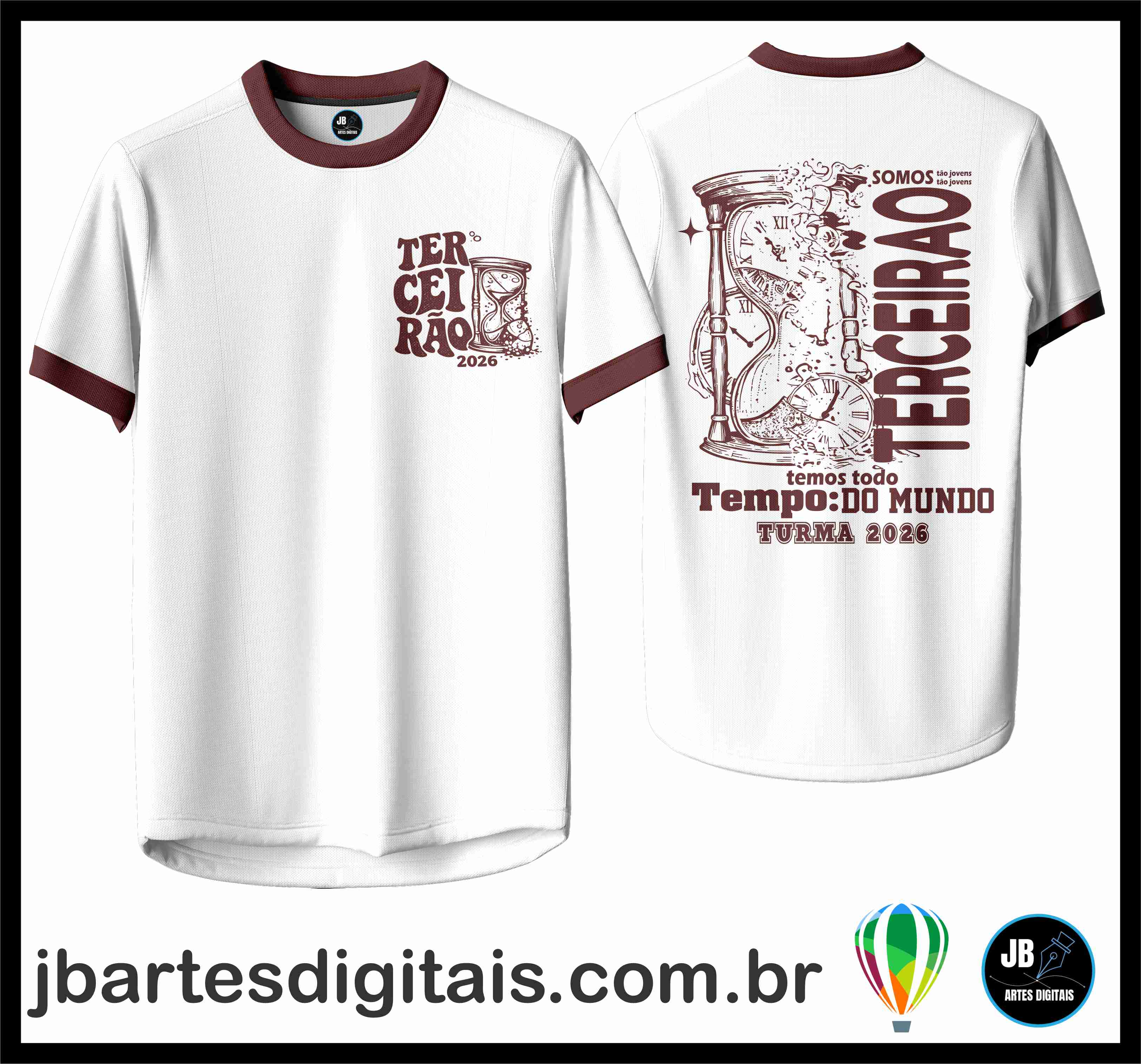 TECEIRO ANO TODO TEMPO (COREL DRAW)