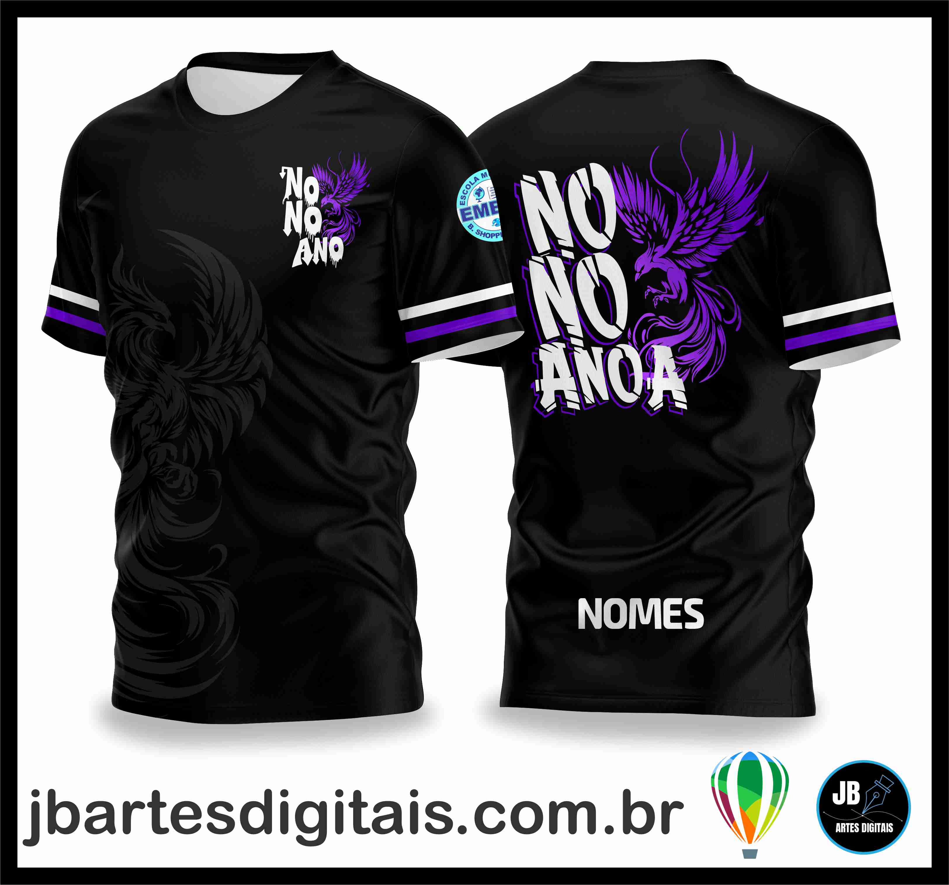 NONO ANO FENIX 2026 (COREL DRAW) + BRINDE: (MAIS DE 600 FONTES EXCLUSIVAS)
