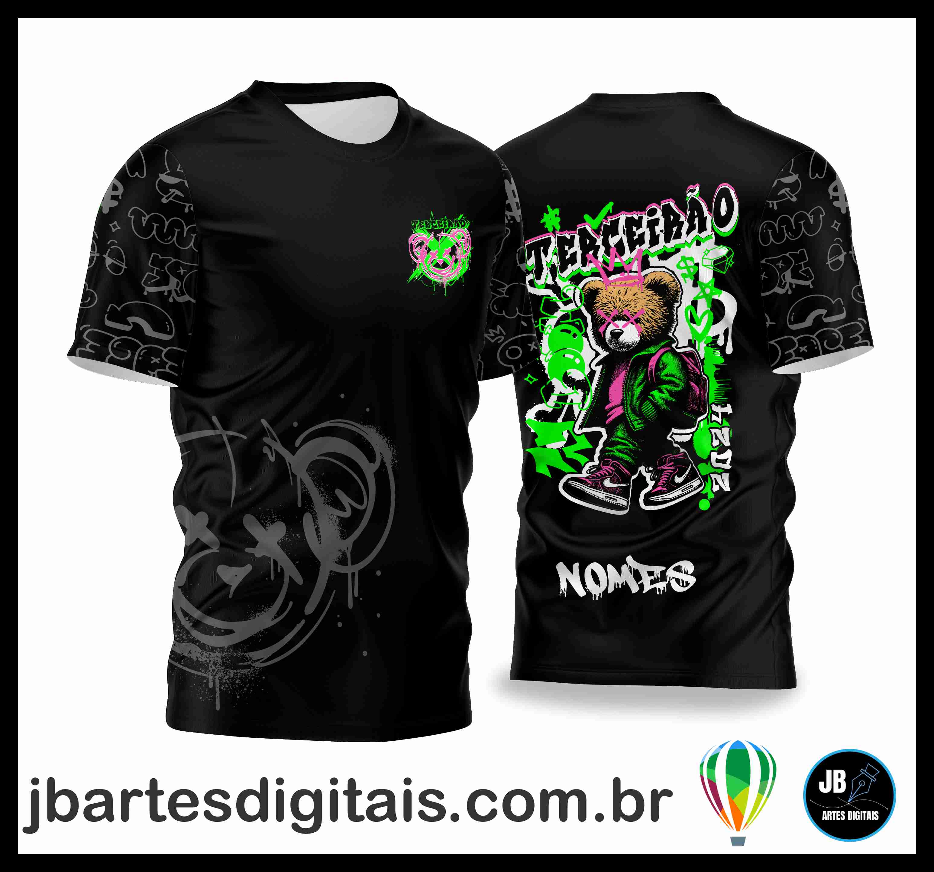 Camisa terceirao Urso JAQUETA